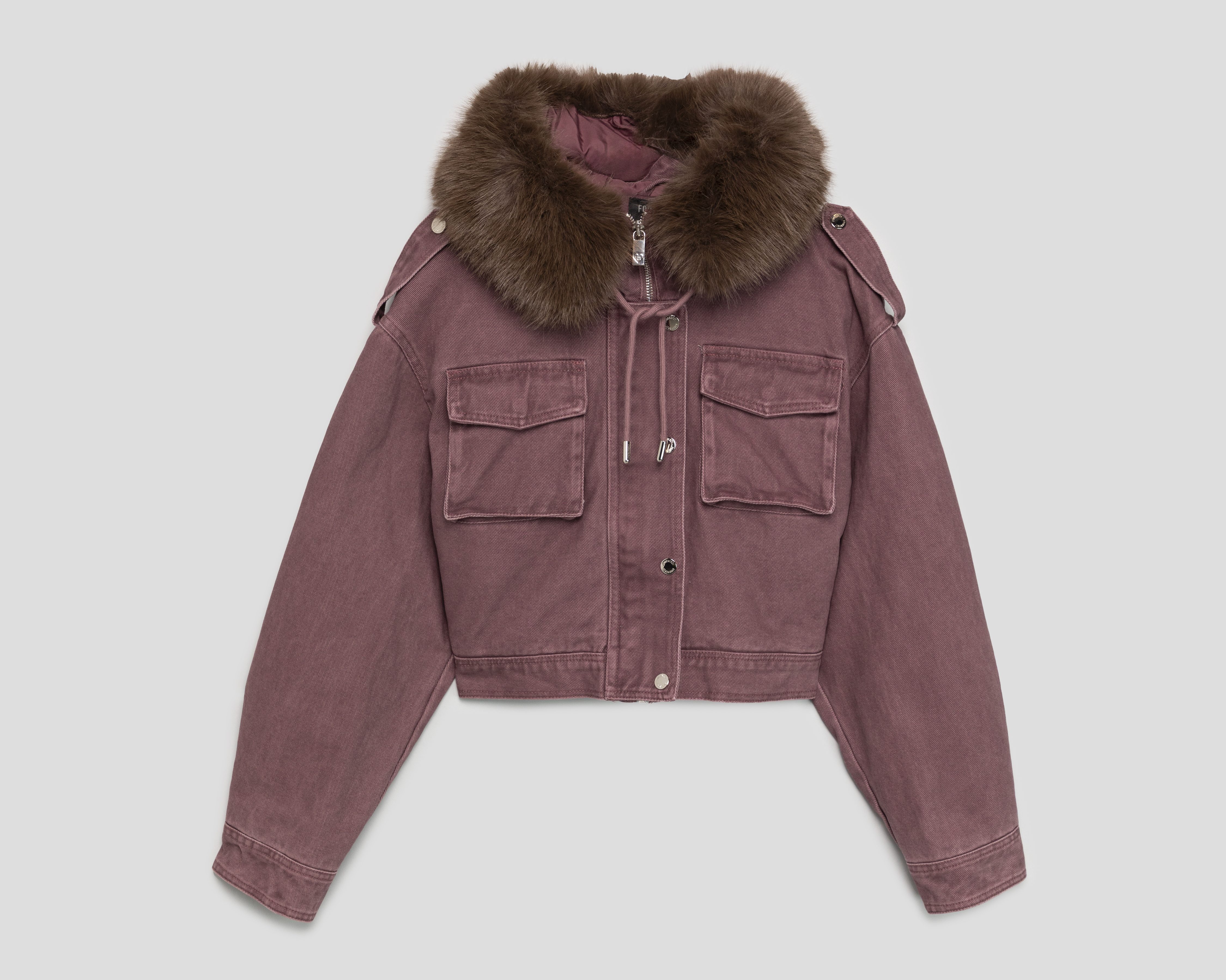 Chamarra con Capucha Forever 21 para Mujer