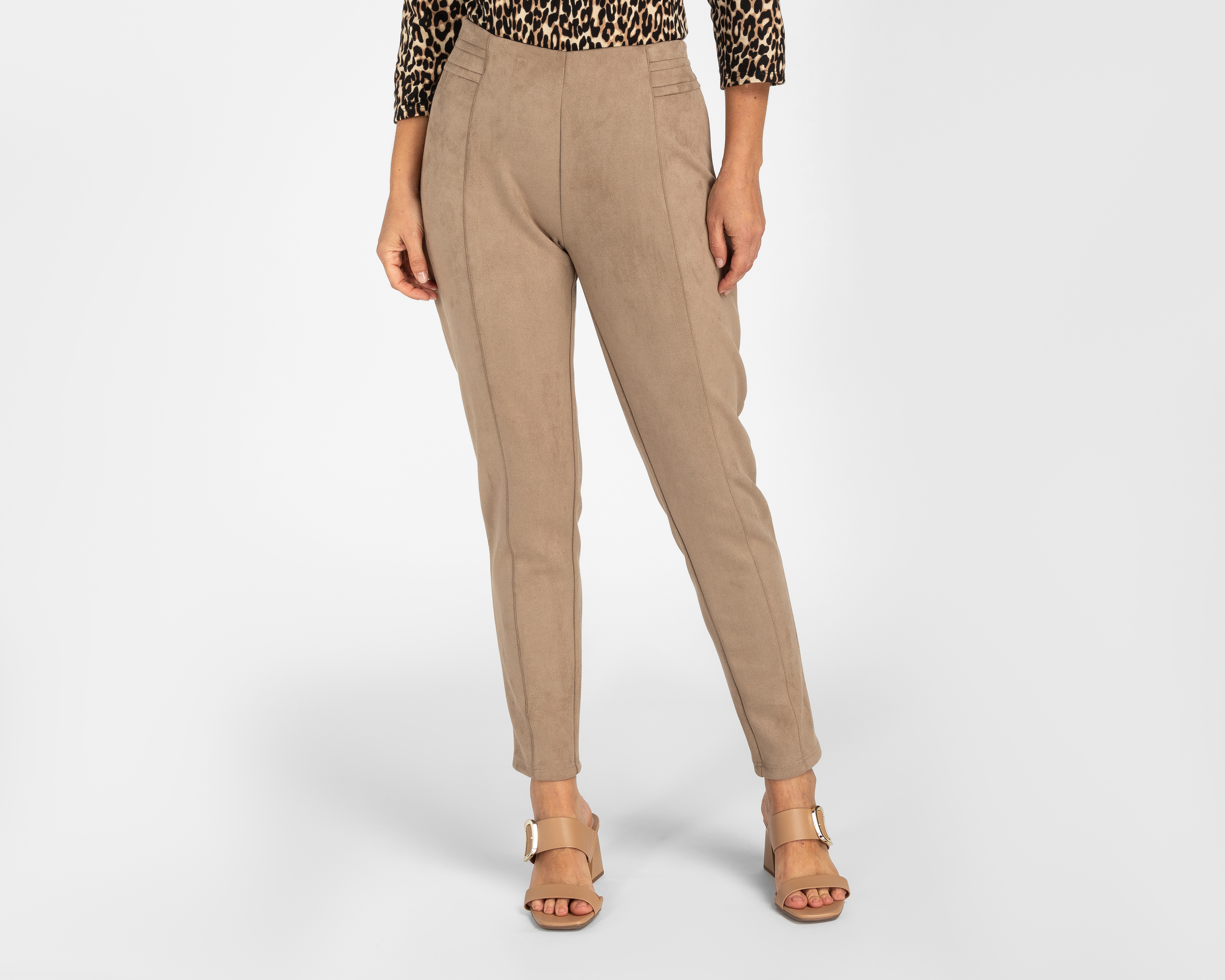 Foto 1 | Foto 1 | Leggings Casuales Suede Sahara para Mujer