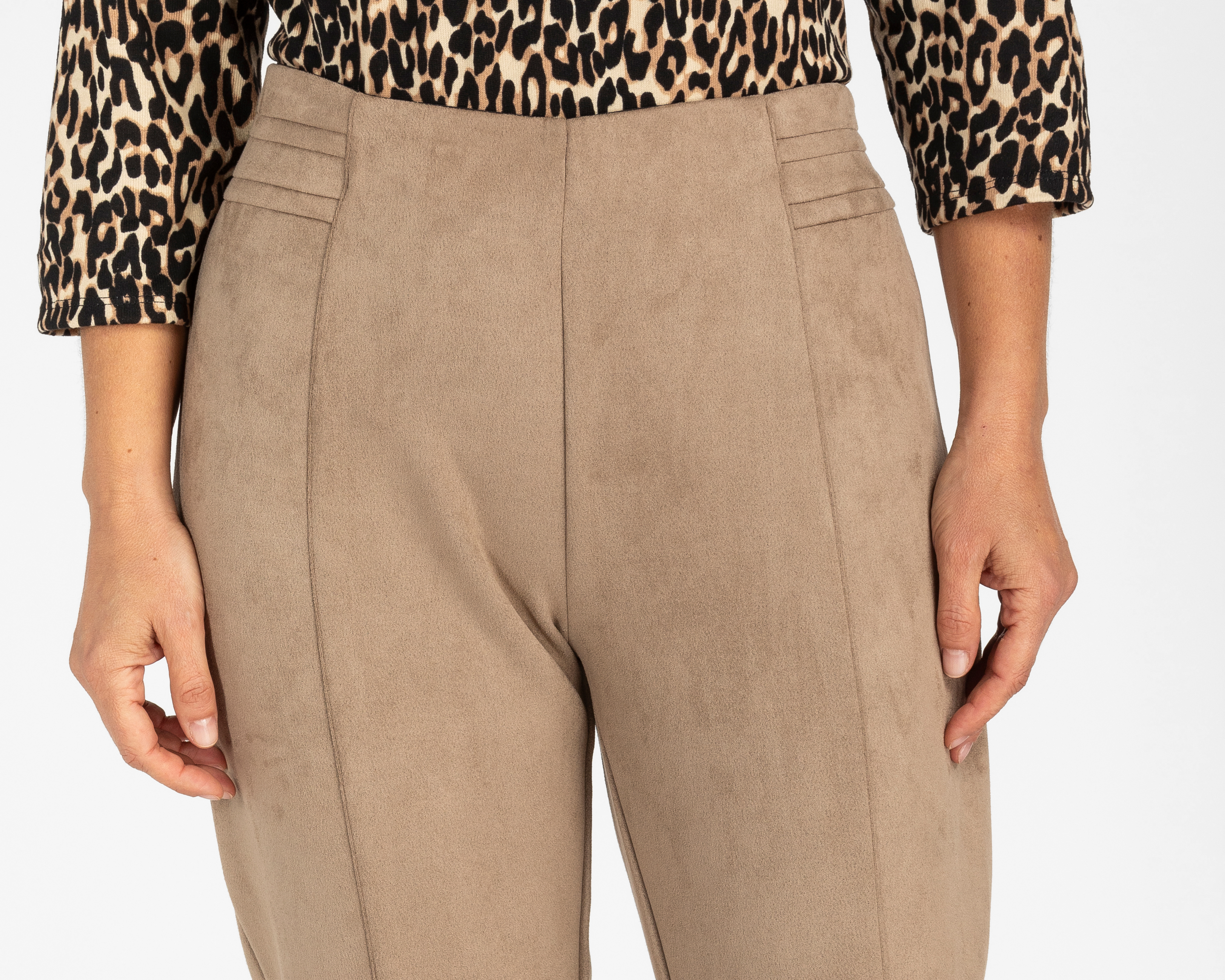 Foto 7 | Foto 7 | Leggings Casuales Suede Sahara para Mujer