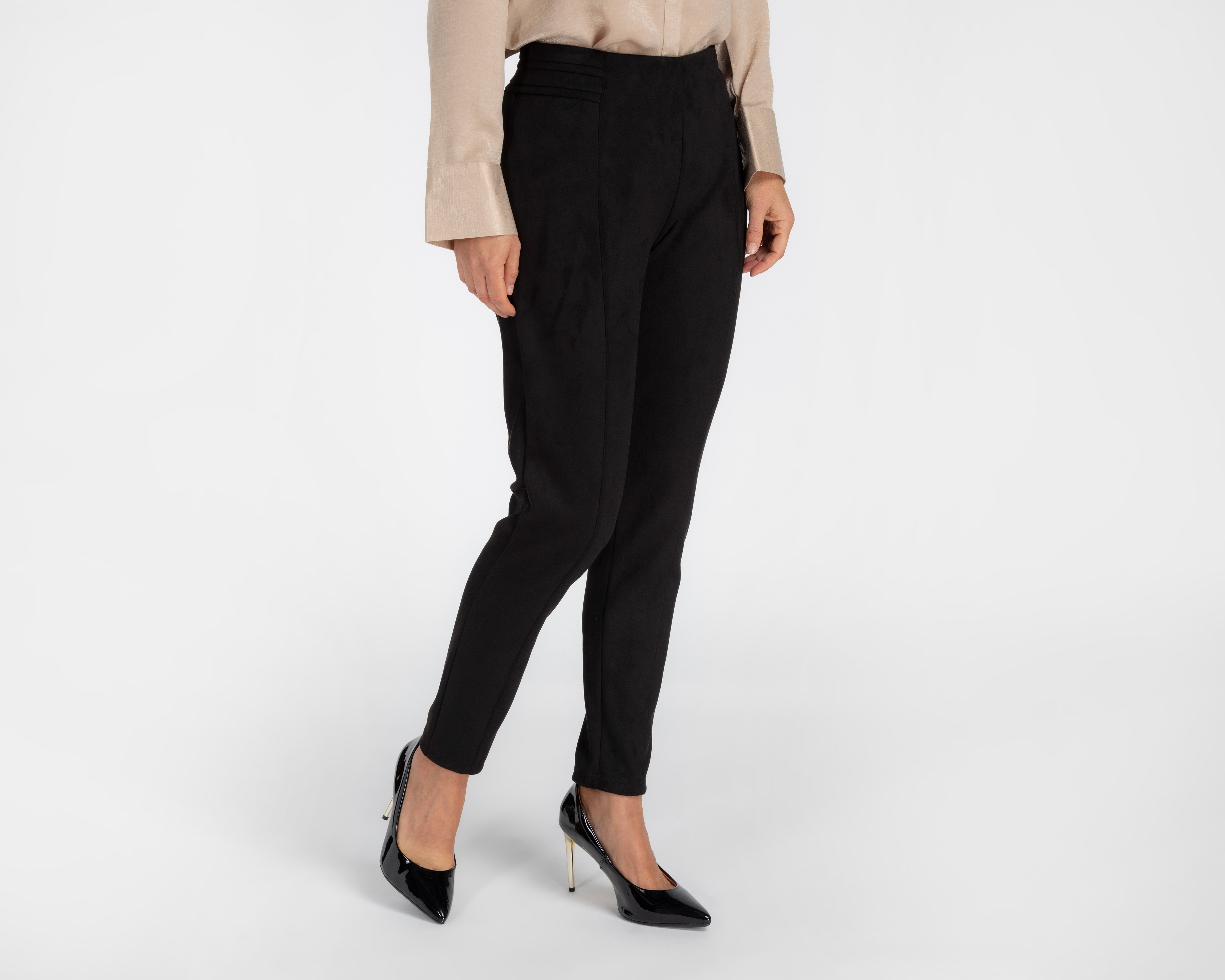 Leggings Casuales Suede Sahara para Mujer