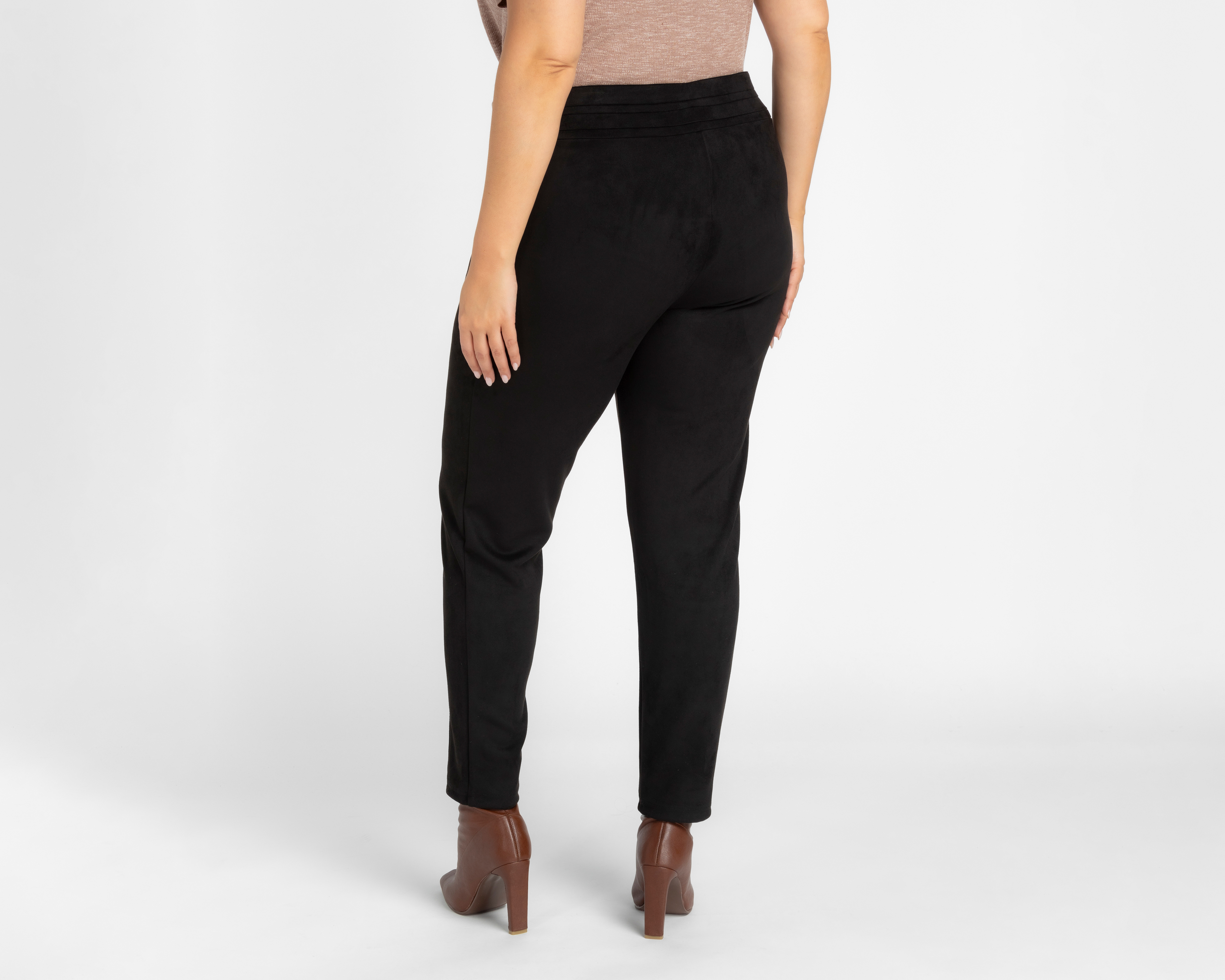 Foto 7 pulgar | Foto 6 | Leggings Casuales Suede Sahara para Mujer