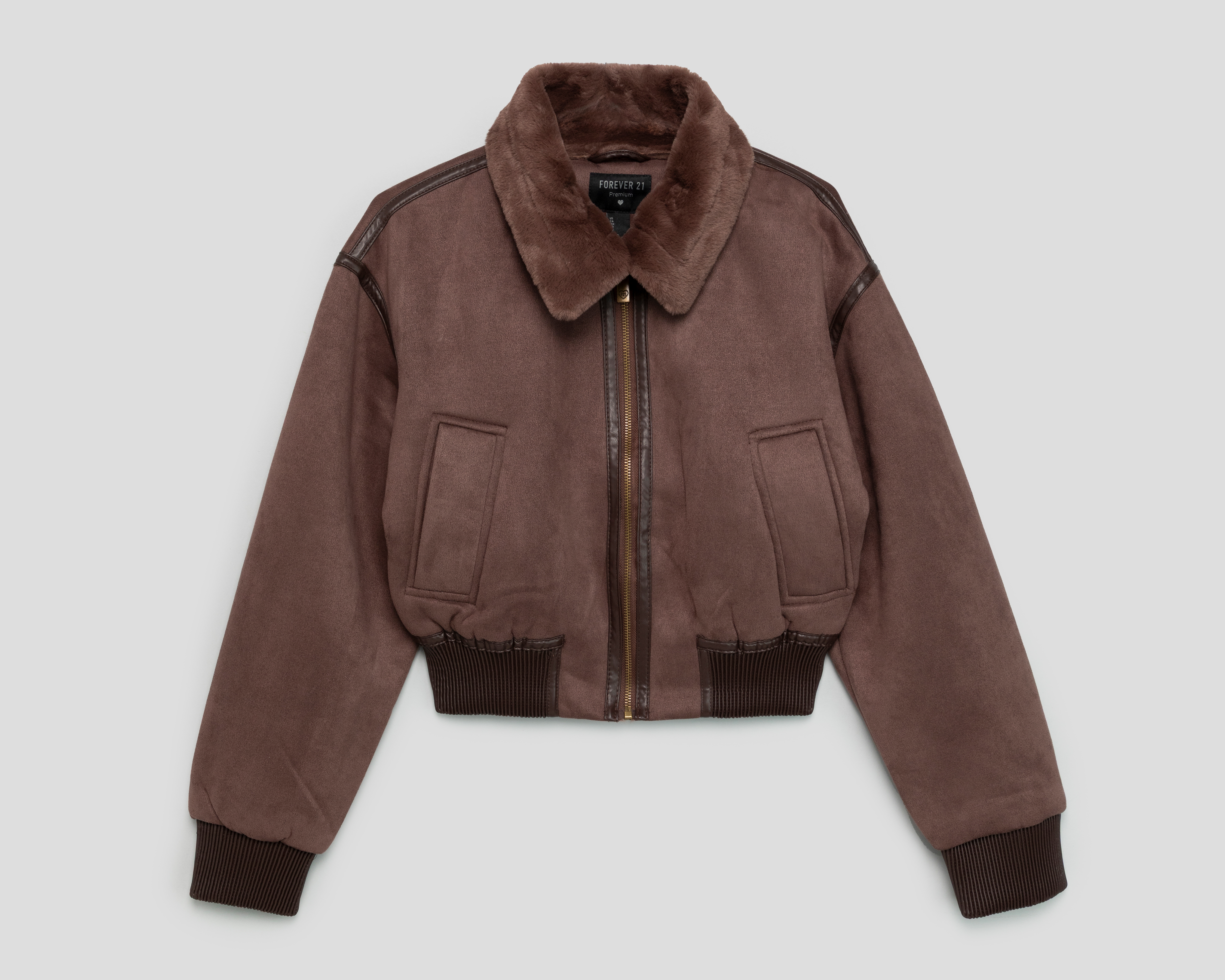 Chamarra Bomber Forever 21 para Mujer