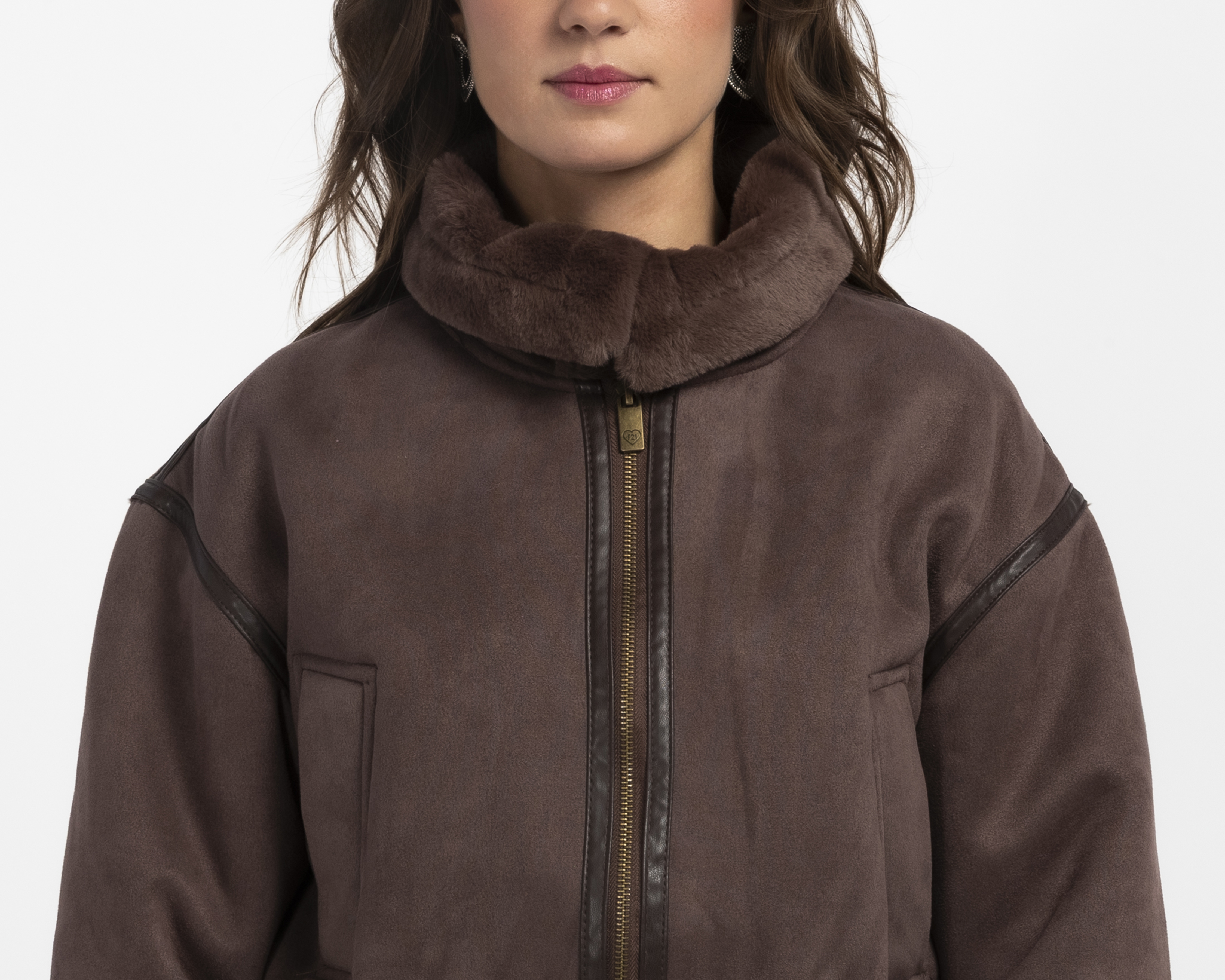 Foto 5 pulgar | Foto 4 | Chamarra Bomber Forever 21 para Mujer