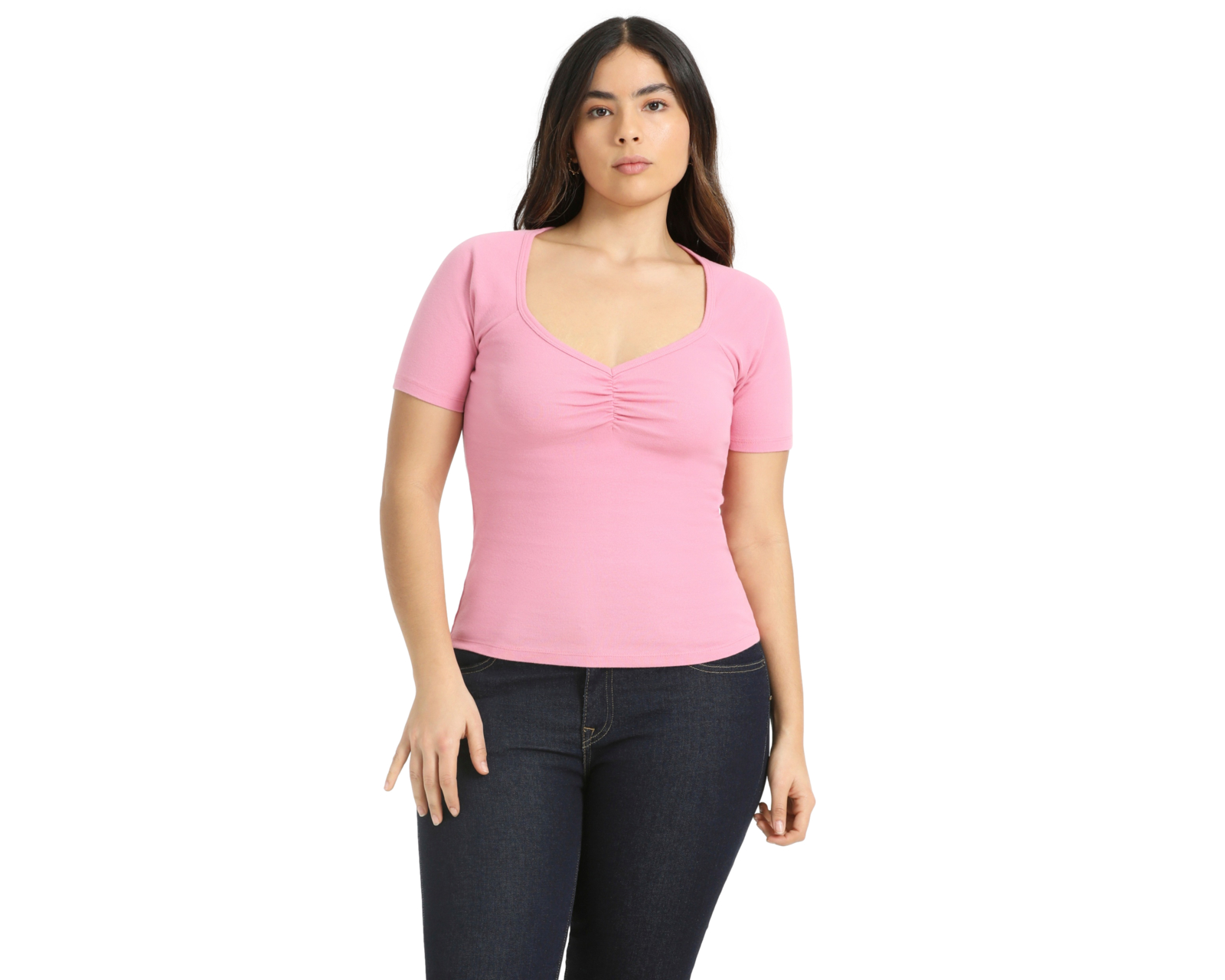 Foto 2 pulgar | Foto 1 | Playera Levi's Manga Corta para Mujer