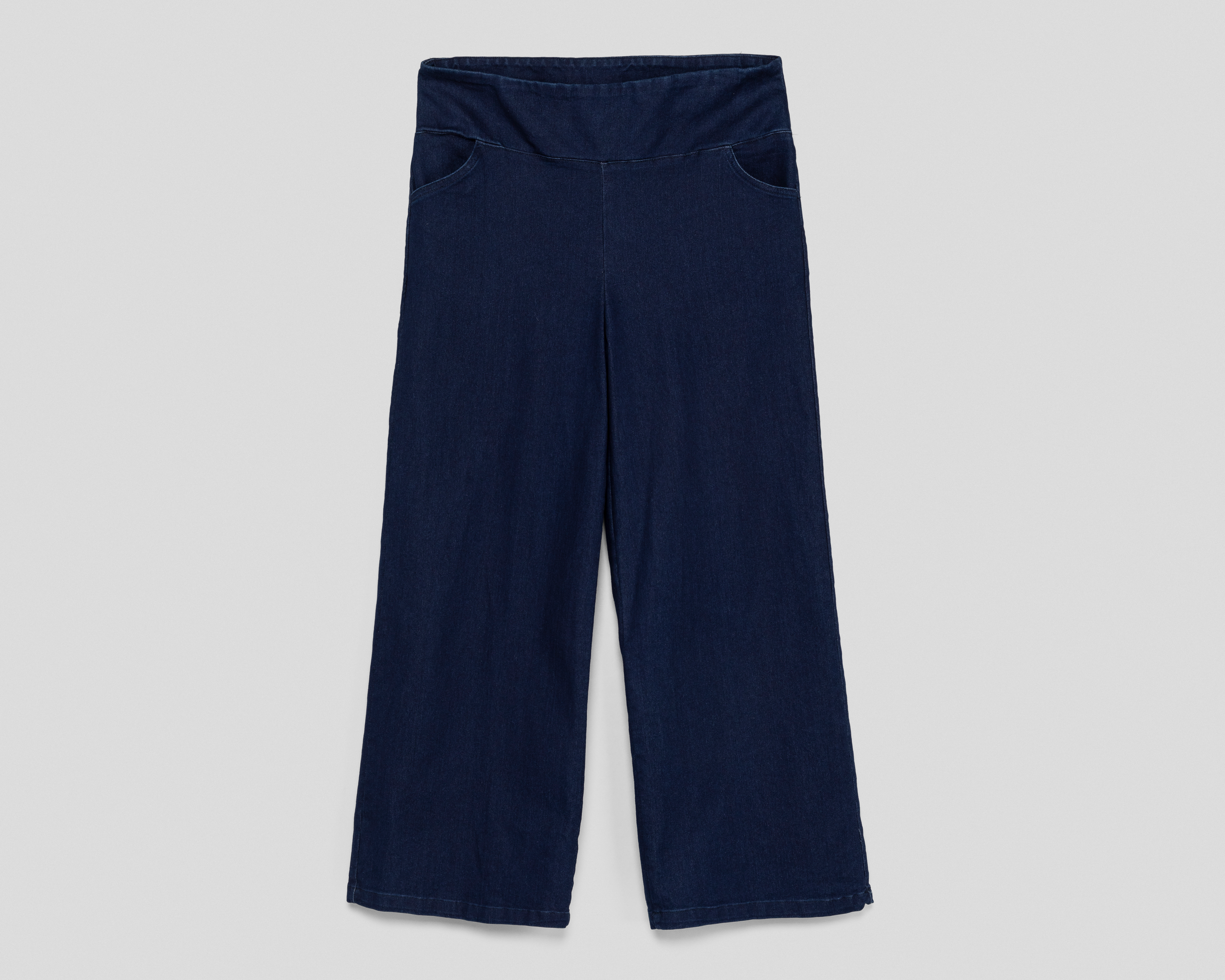 Pantalón Ancho Sahara Azul para Mujer