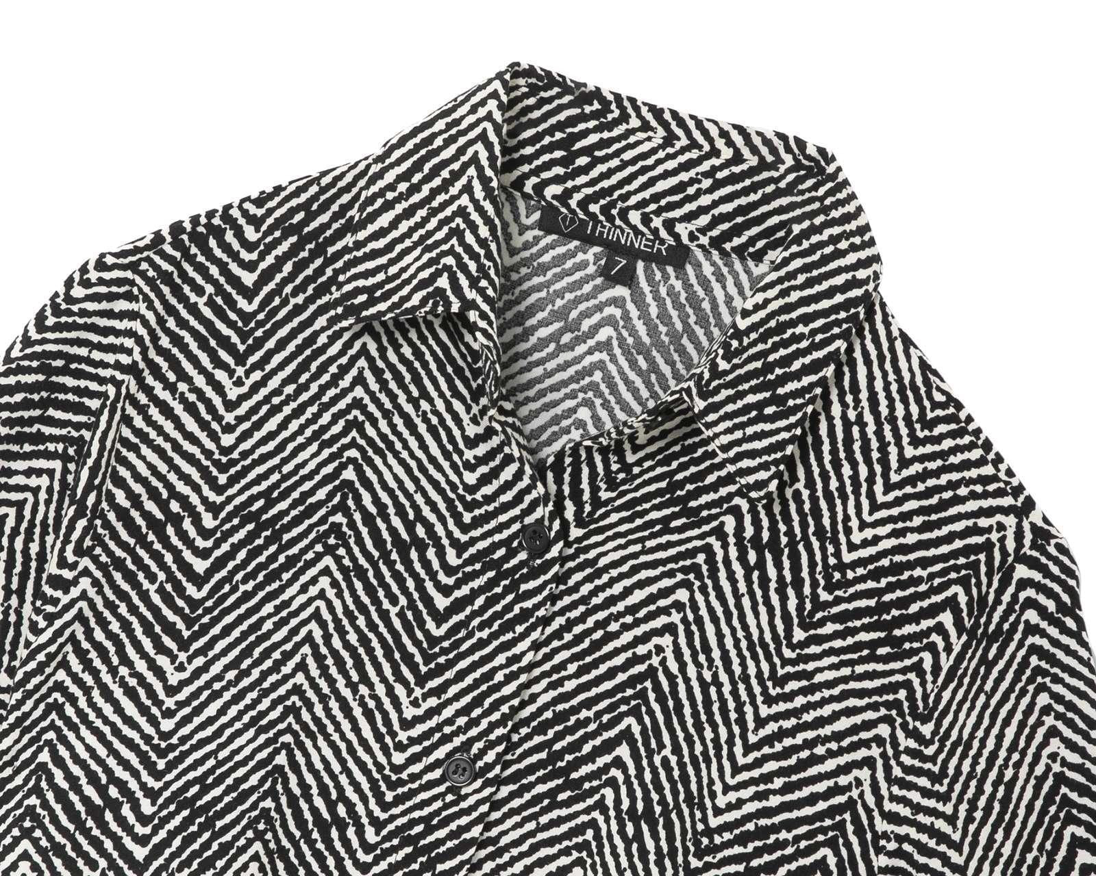 Foto 4 pulgar | Foto 3 | Blusa Thinner Manga Corta