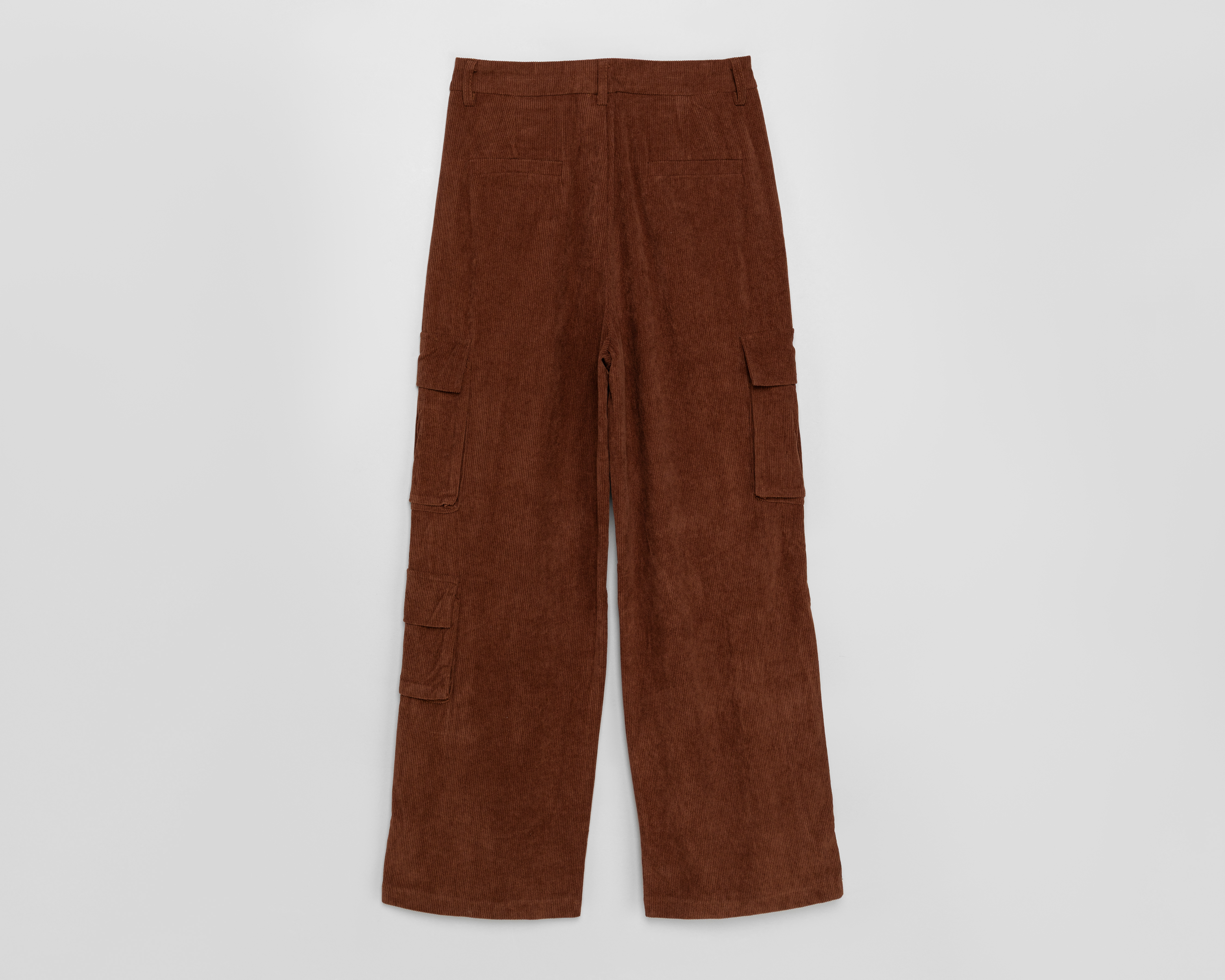 Foto 2 | Foto 2 | Pantalón Cargo Forever 21 Café para Mujer