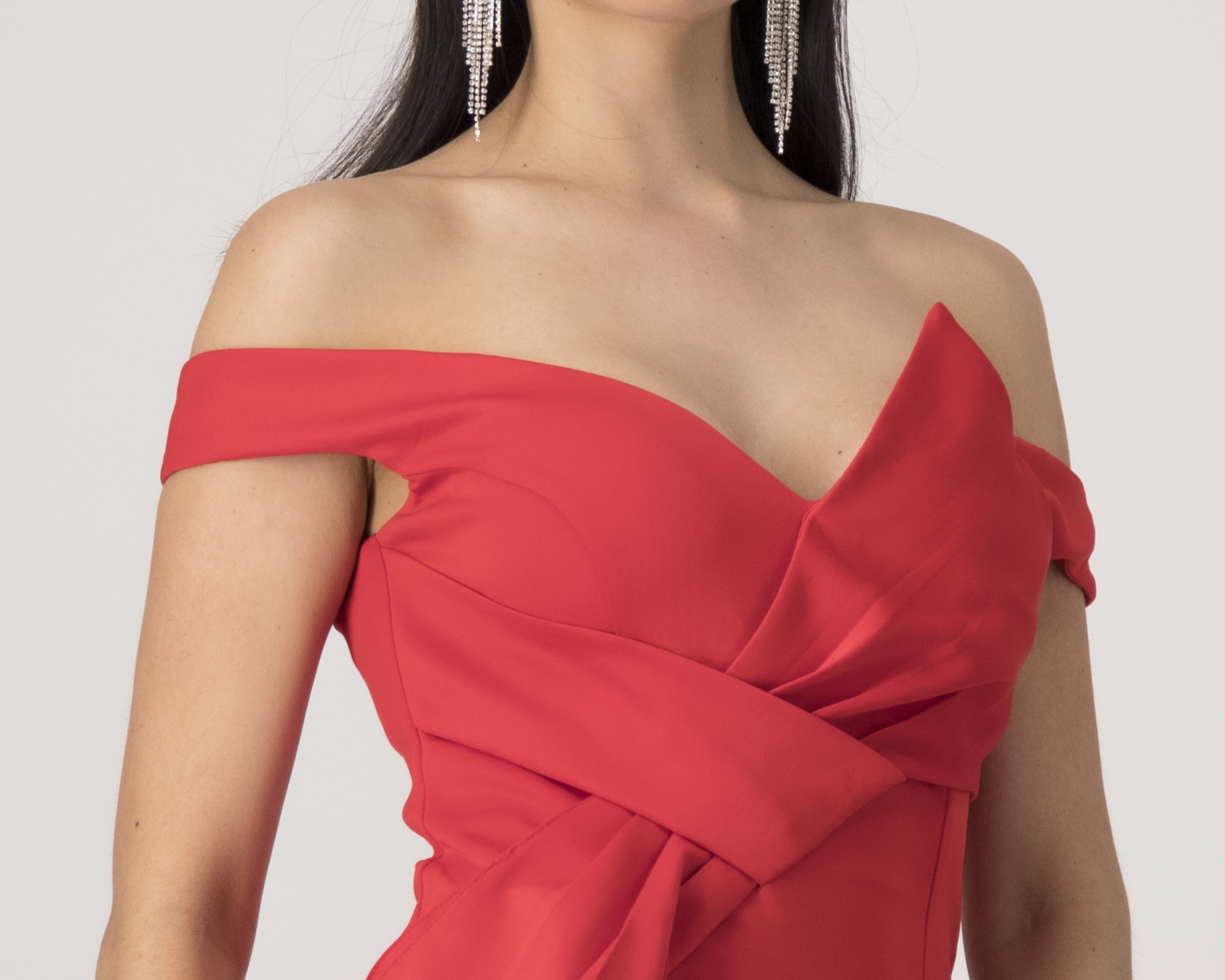 Foto 4 | Foto 4 | Vestido Meirius de Fiesta Largo Strapless