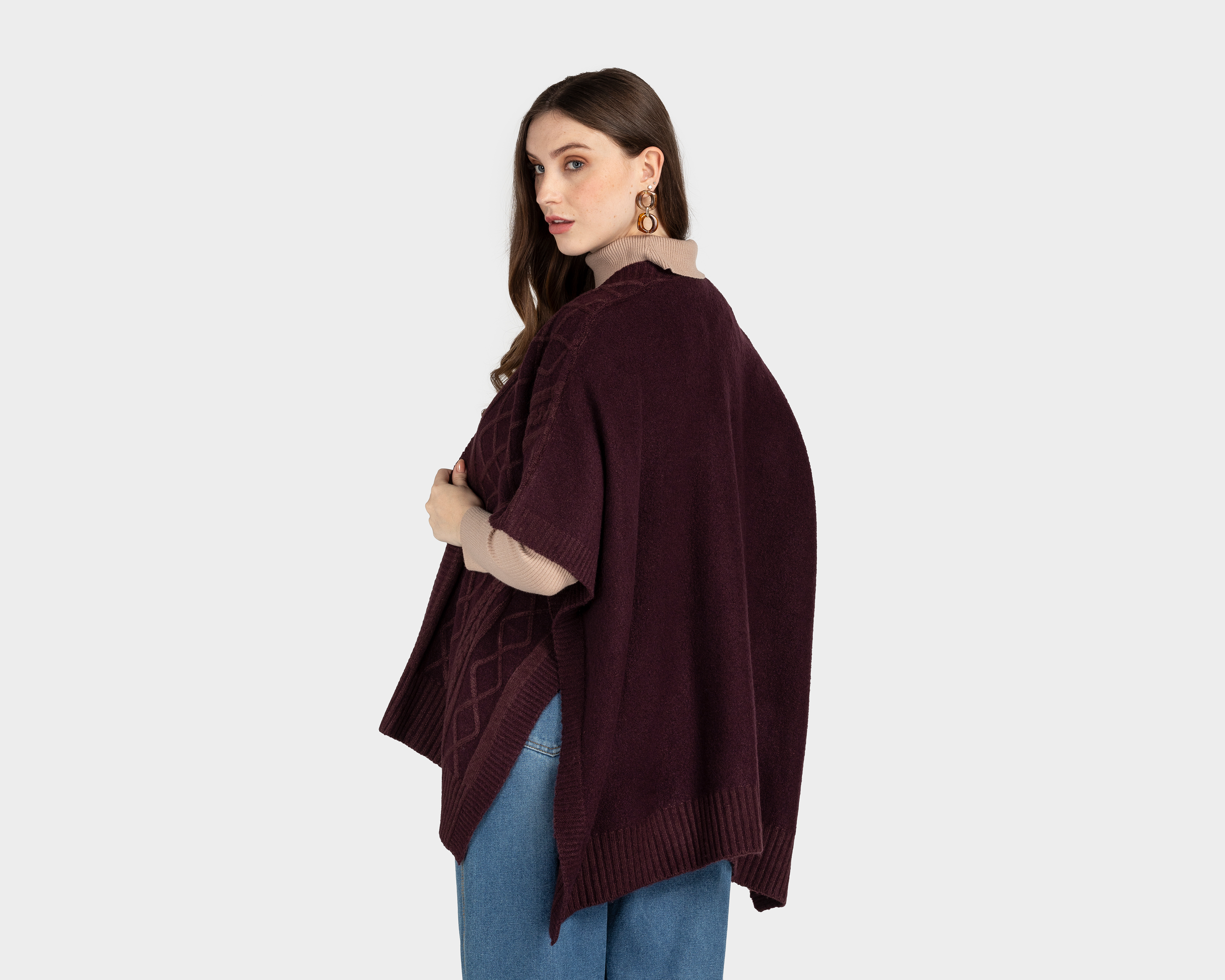 Foto 4 pulgar | Foto 3 | Capa Tejida Lady Sun para Mujer