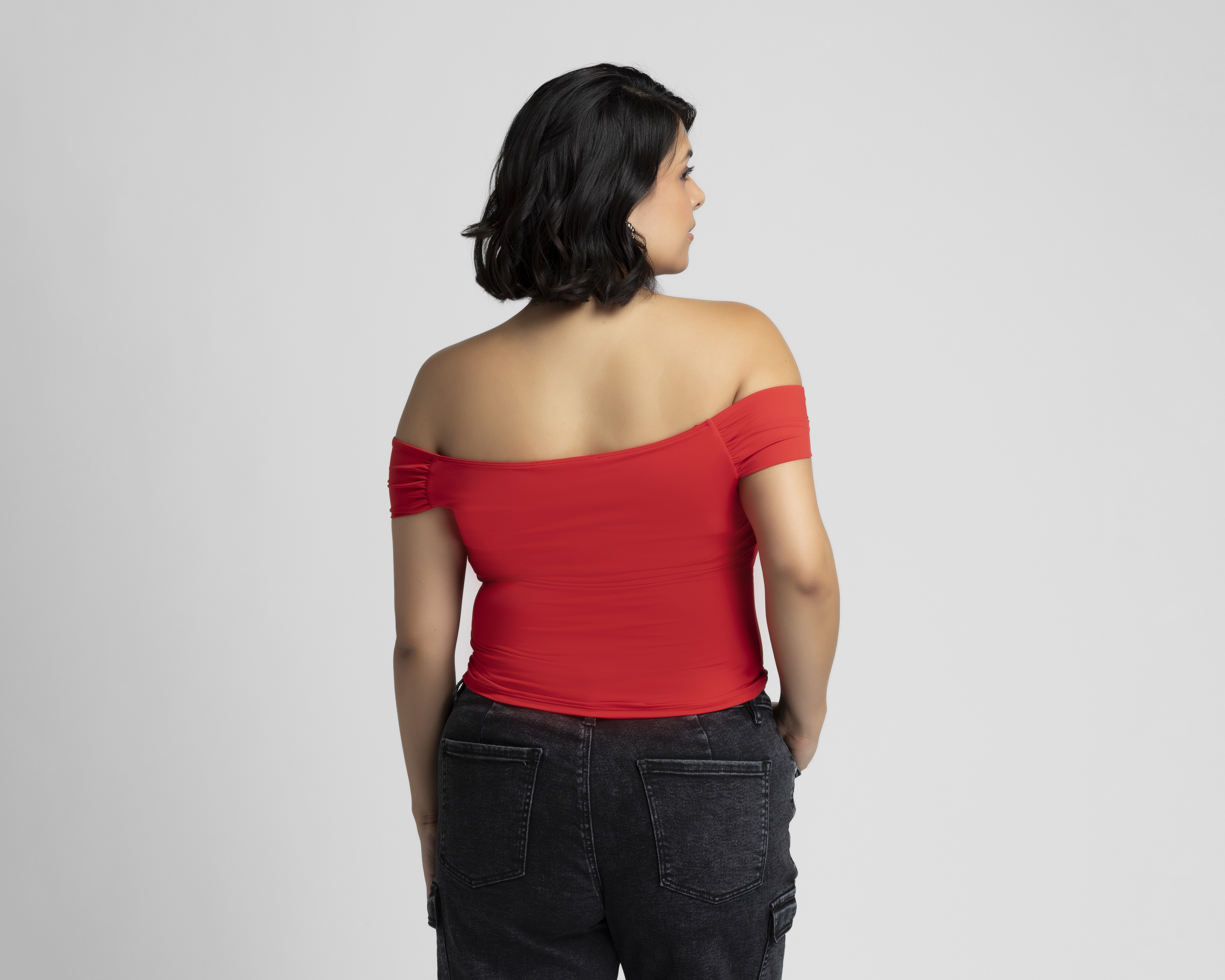 Foto 4 pulgar | Foto 3 | Playera Strona Sin Manga para Mujer