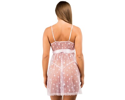 Foto 5 | Foto 5 | Baby Doll Eva Tu Estilo Íntimo de Mesh para Mujer