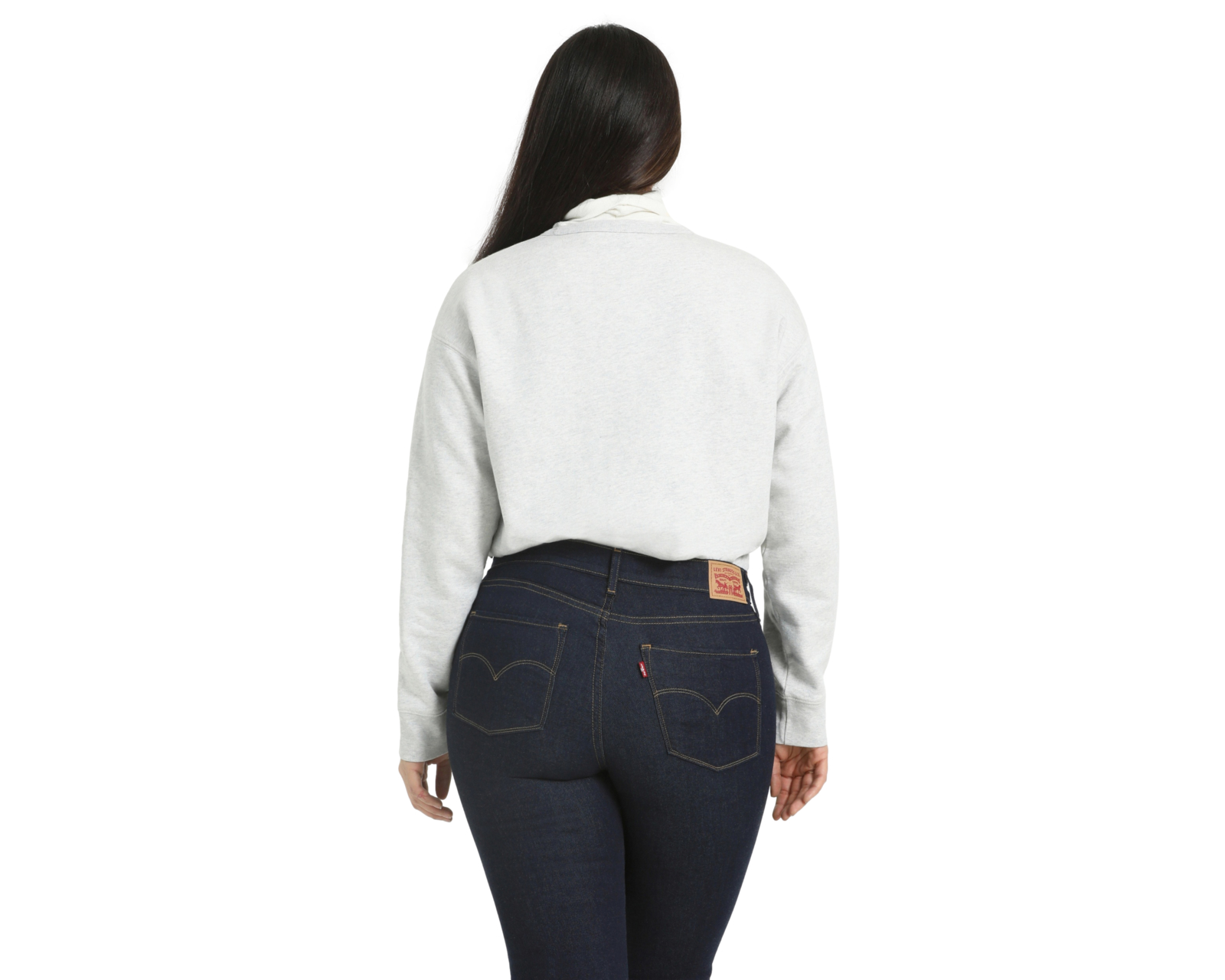 Foto 5 pulgar | Foto 4 | Suéter Gris Levi's para Mujer