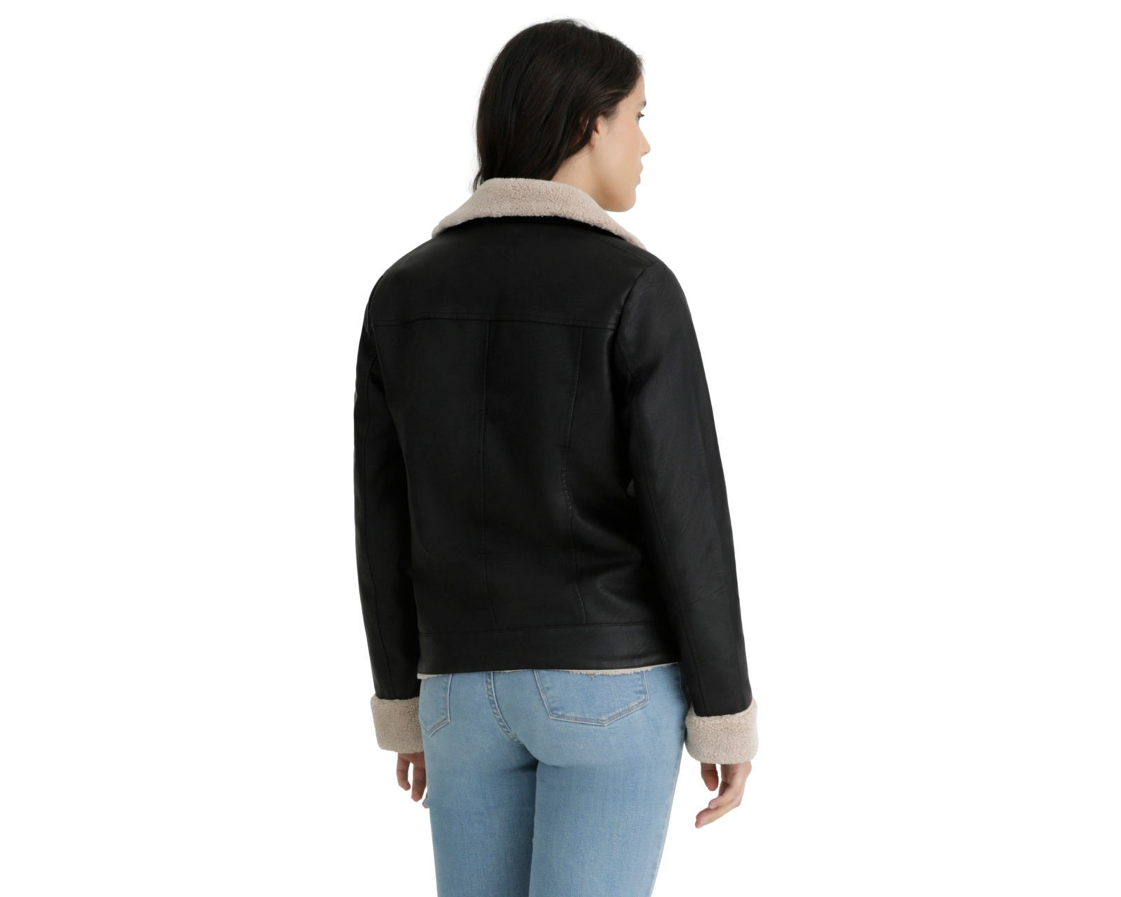 Foto 7 pulgar | Foto 6 | Chamarra Aborregada Levi's para Mujer