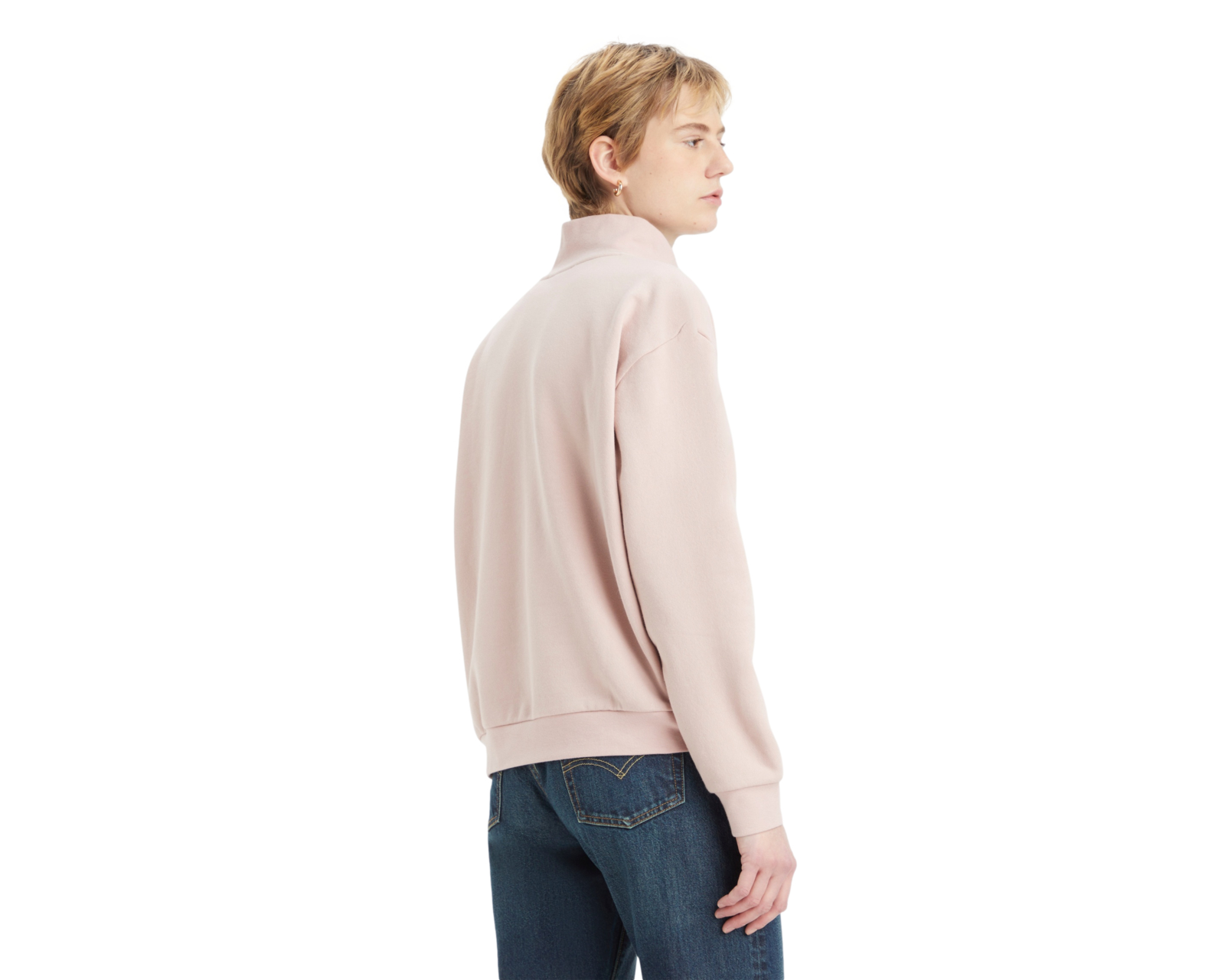 Foto 3 pulgar | Foto 2 | Sudadera Rosa Levi's para Mujer