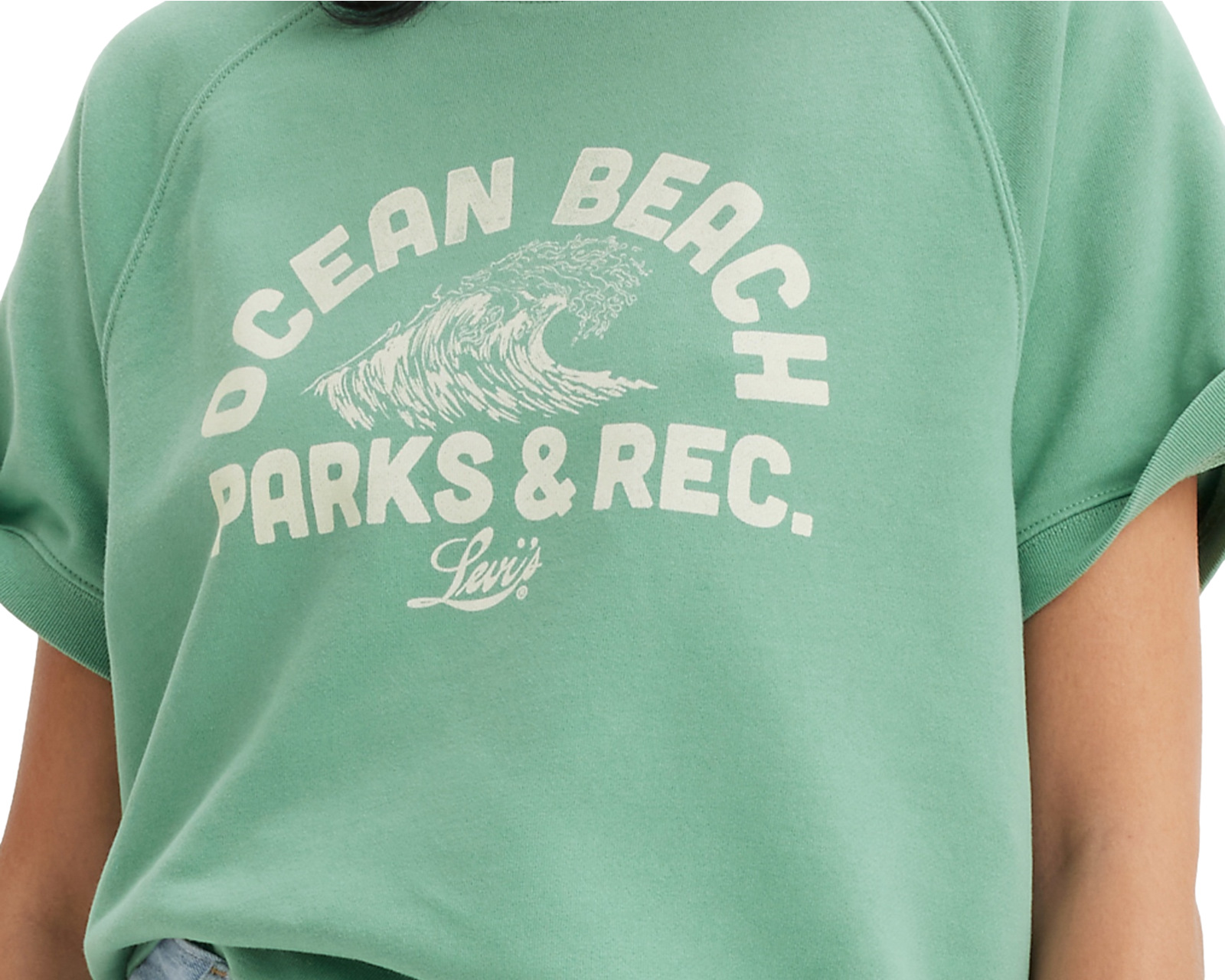 Foto 4 pulgar | Foto 3 | Sudadera de Algodón Levi's Marina para Mujer