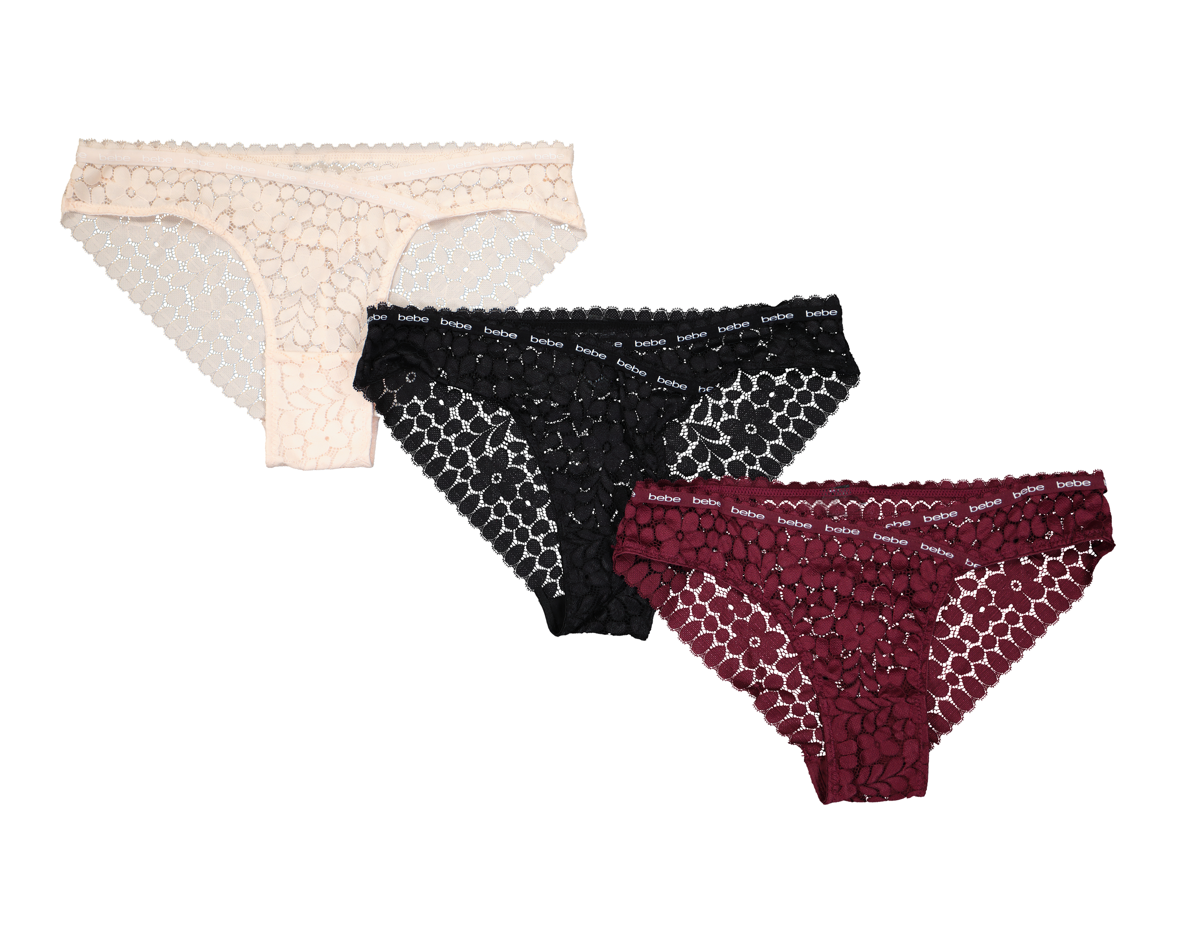 Foto 2 pulgar | Foto 1 | Bikini de Encaje Bebe para Mujer 3 Piezas