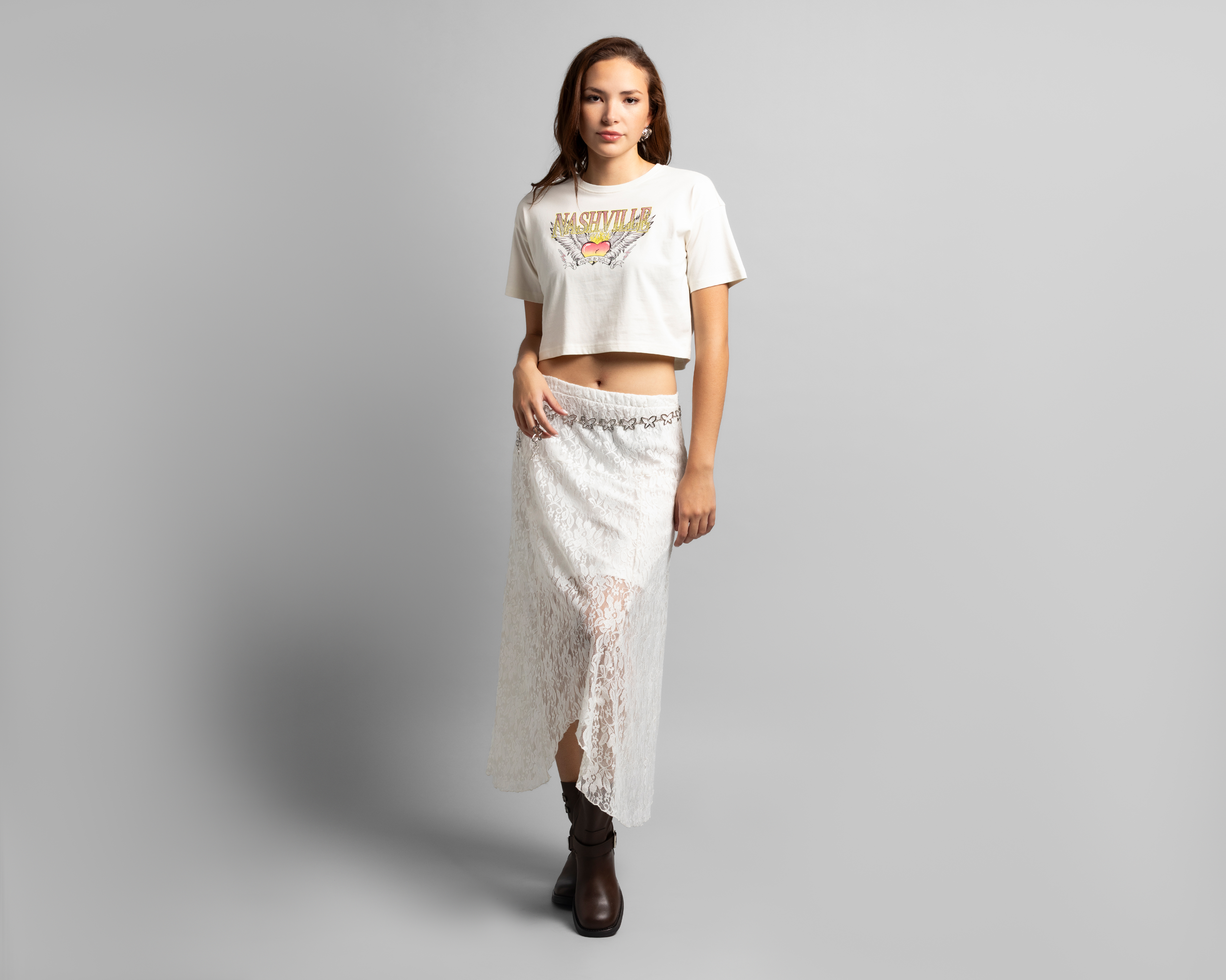 Foto 3 pulgar | Foto 2 | Playera Strona Manga Corta para Mujer