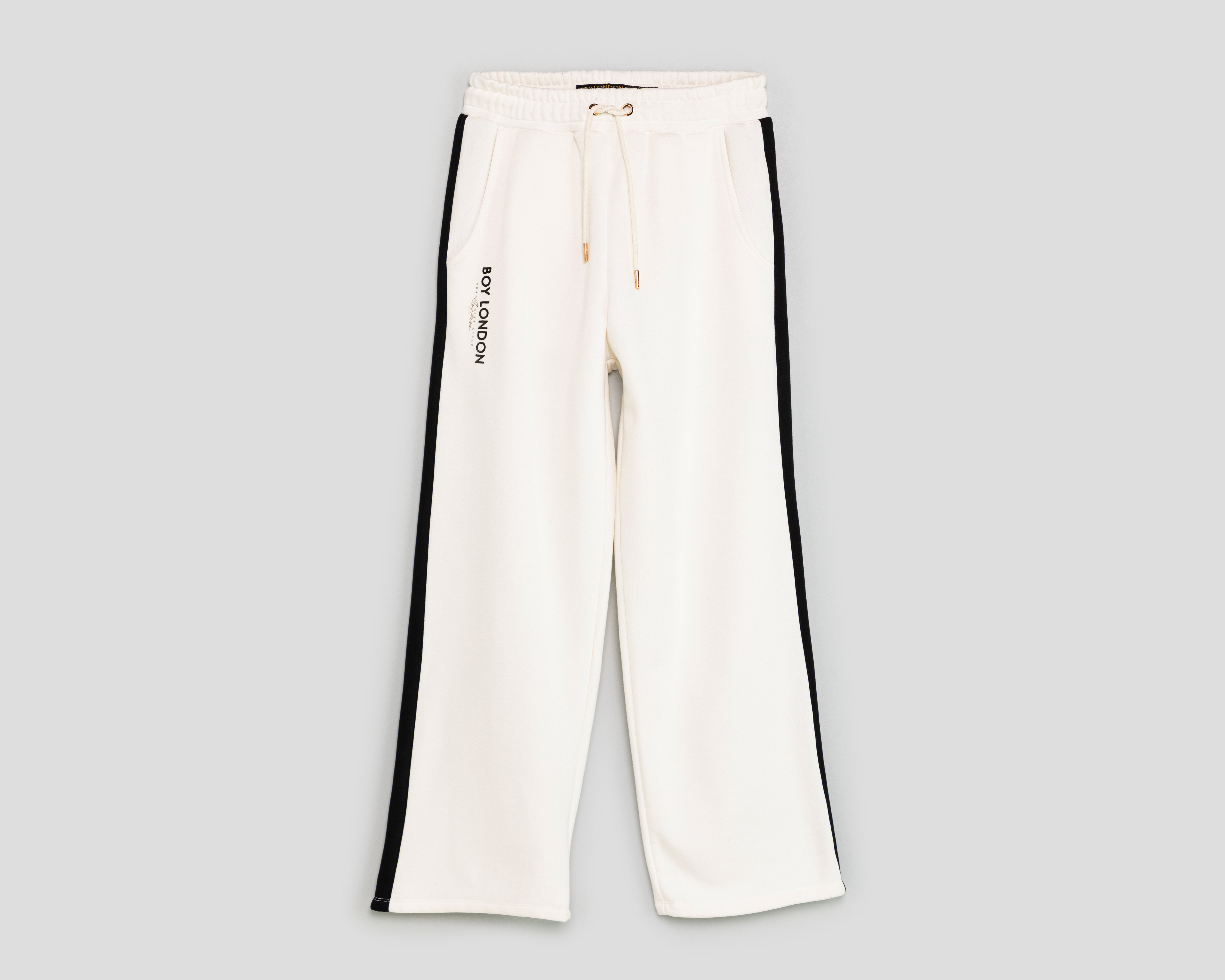 Pantalón Ancho Boy London con Cintura Ajustable para Mujer