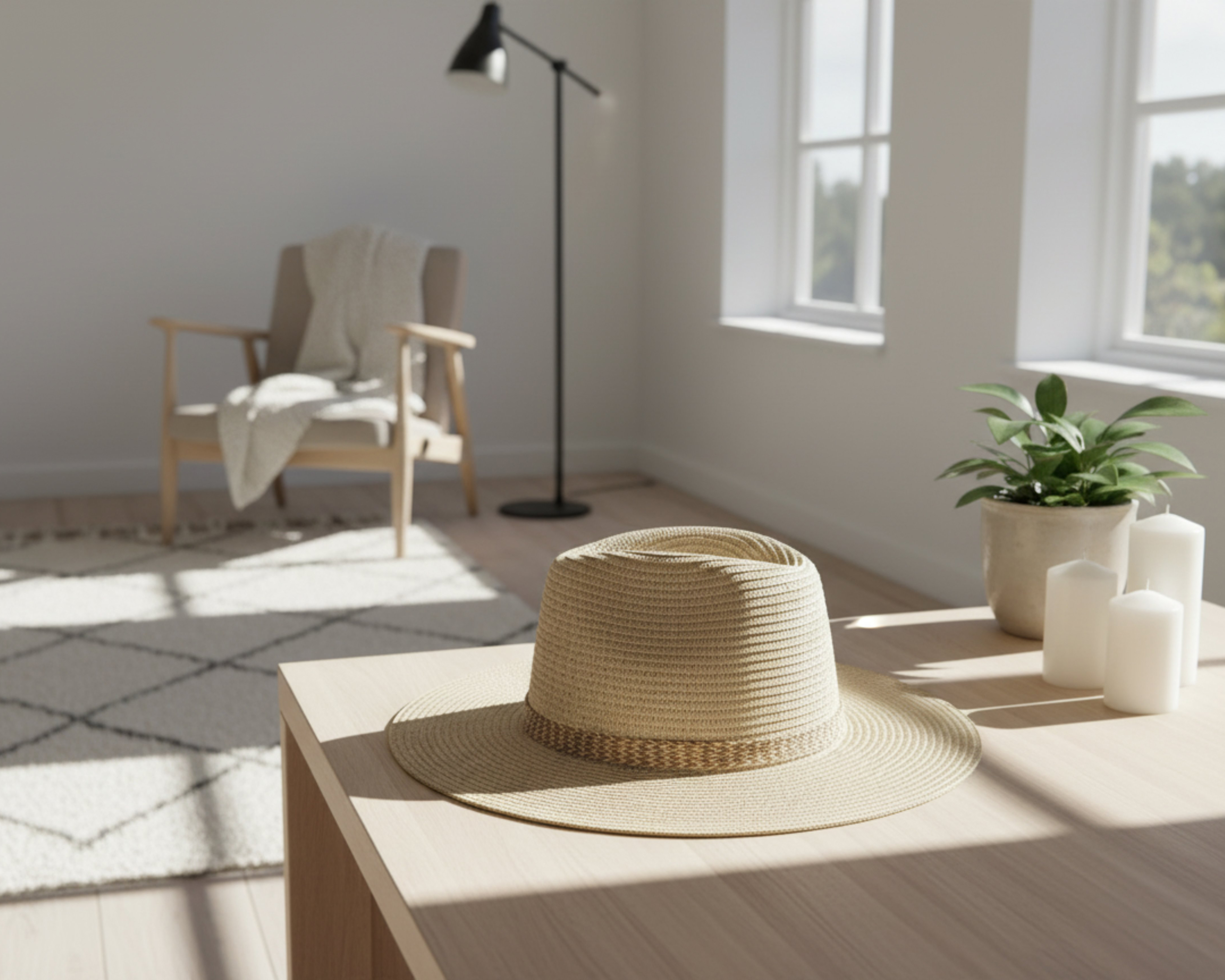 Foto 5 | Foto 5 | Sombrero de Playa Lady Sun de Paja