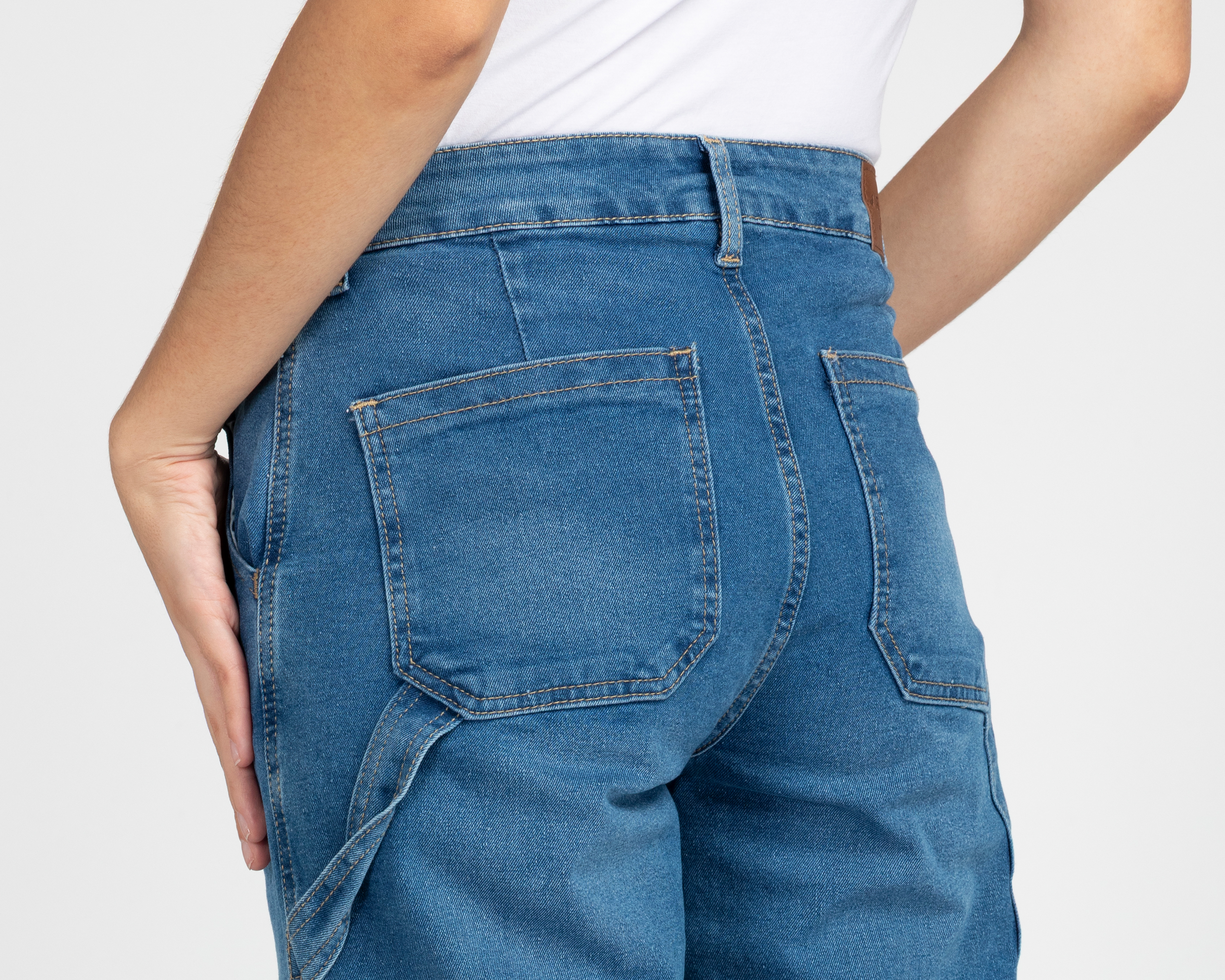 Foto 6 pulgar | Foto 5 | Jeans Cargo Refill para Mujer