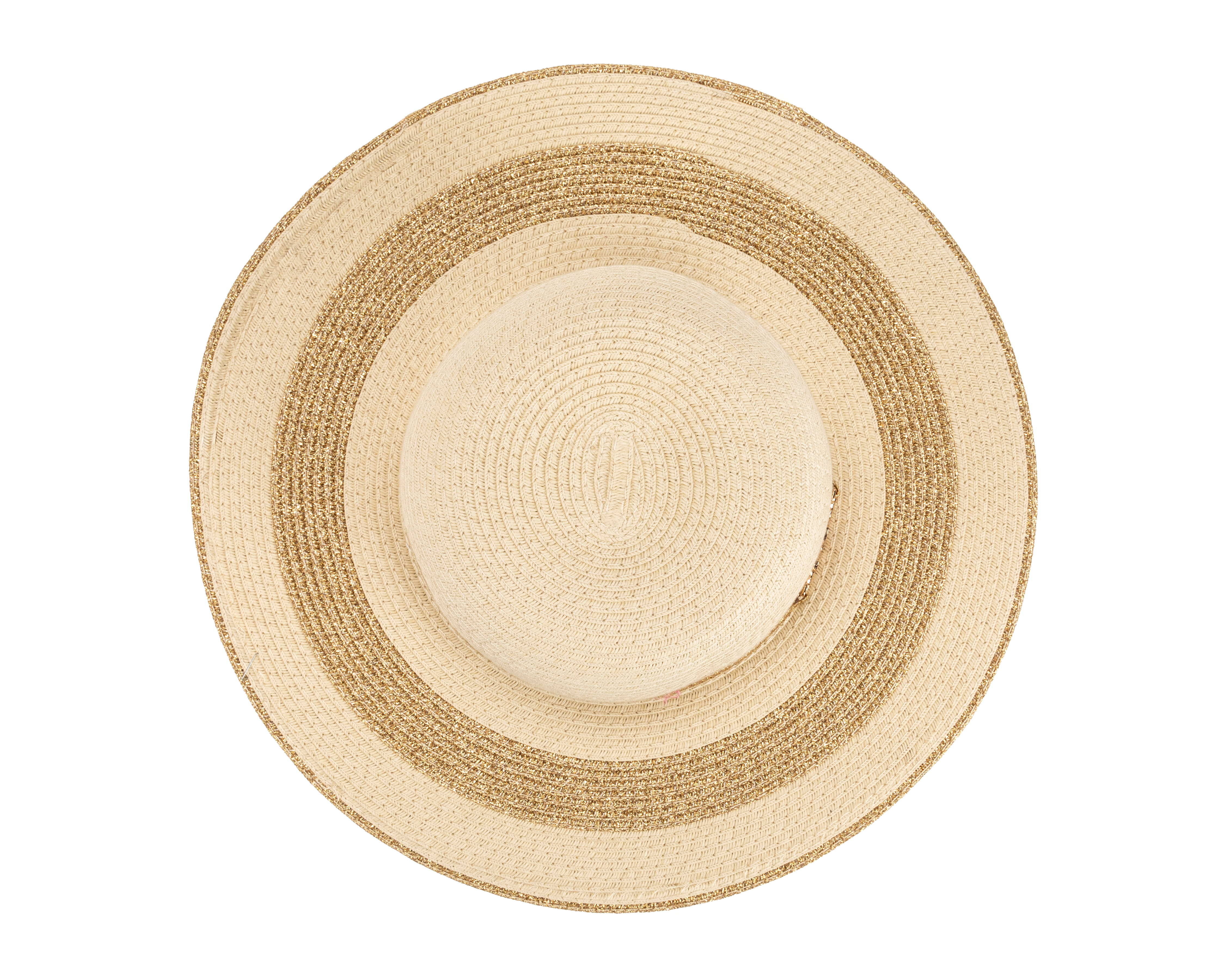 Foto 2 | Foto 2 | Sombrero para Playa Jennifer Lopez con Aplicación Metálica