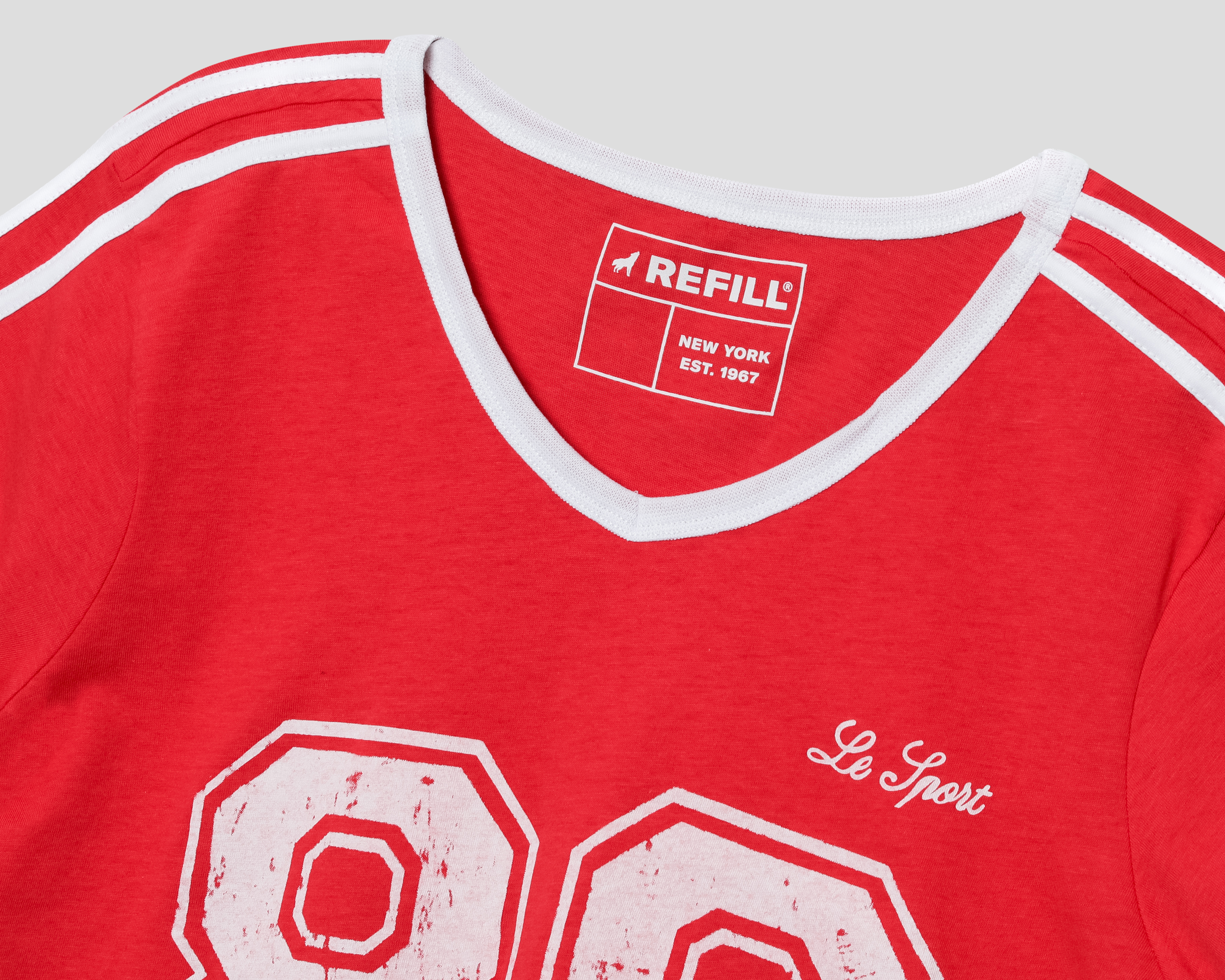 Foto 4 pulgar | Foto 3 | Playera Refill Manga Corta para Mujer