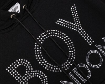 Foto 3 | Foto 3 | Sudadera de Algodón Negra Boy London para Mujer