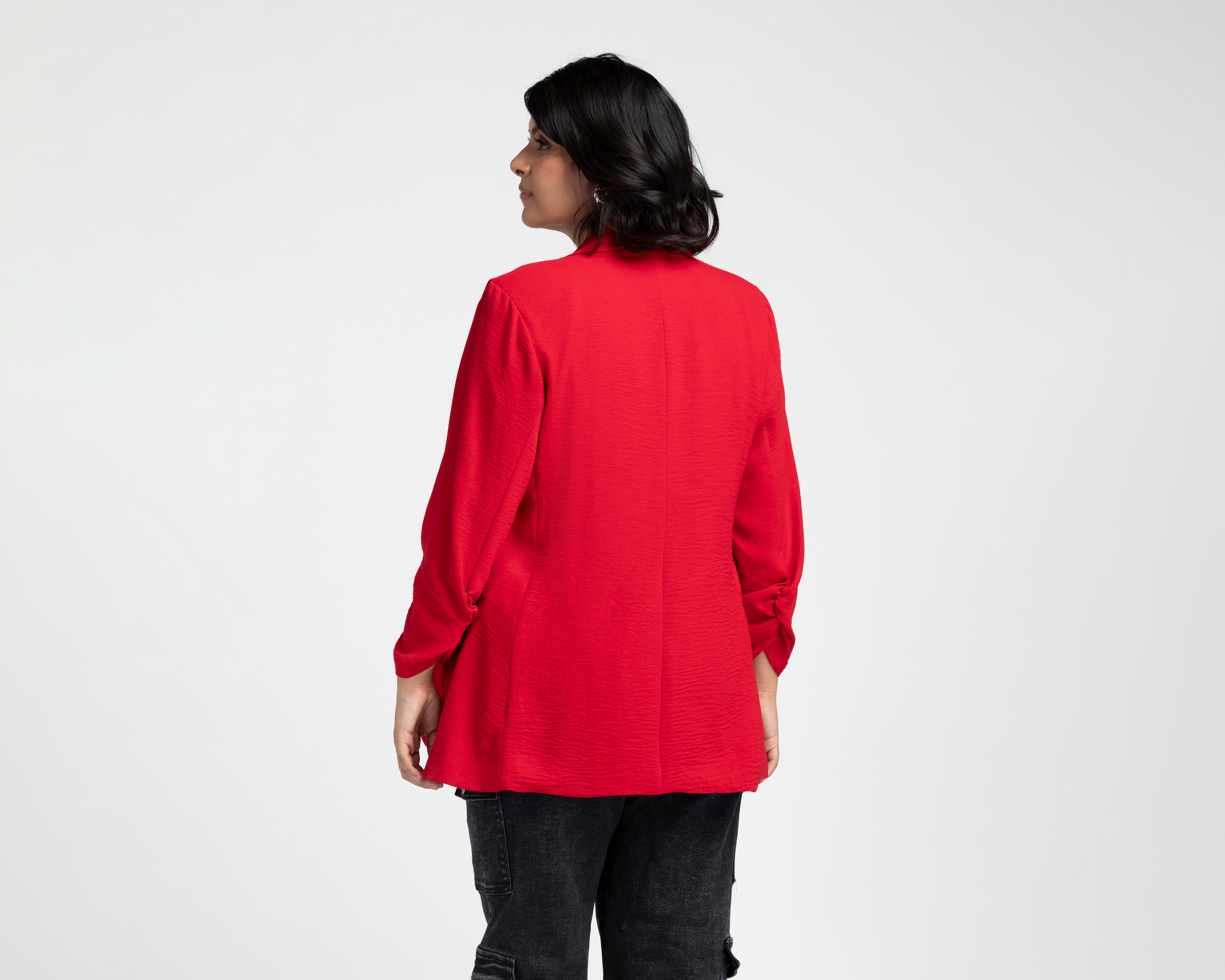 Foto 3 | Foto 3 | Blazer Rojo Sahara para Mujer