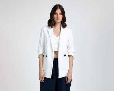 Foto 1 | Foto 1 | Blazer Blanco Sahara para Mujer