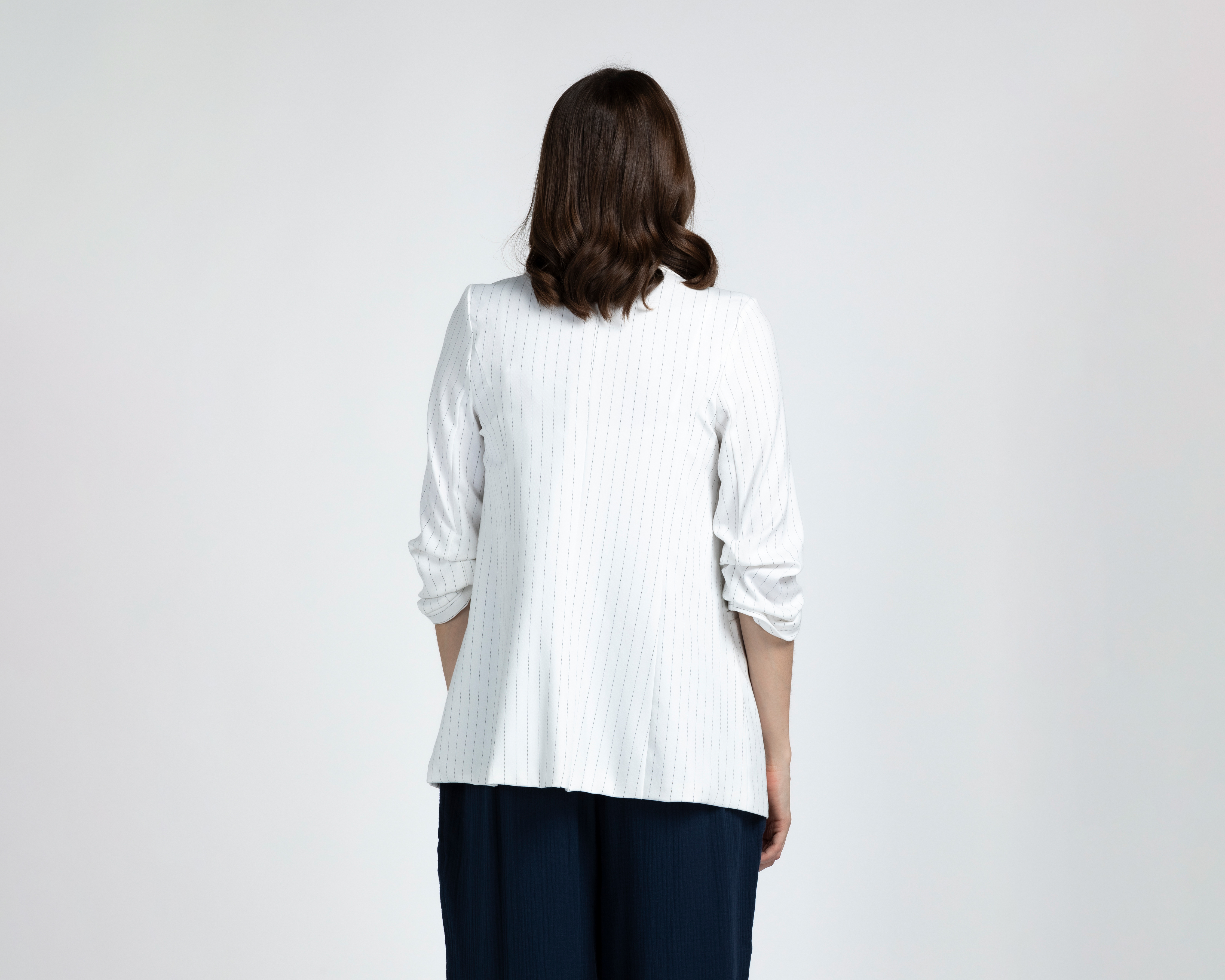 Foto 4 pulgar | Foto 3 | Blazer Blanco Sahara para Mujer