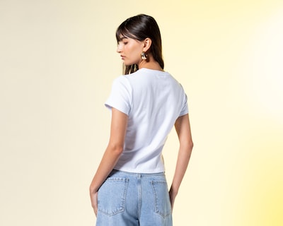 Foto 3 | Foto 3 | Playera Blanca Strona para Mujer
