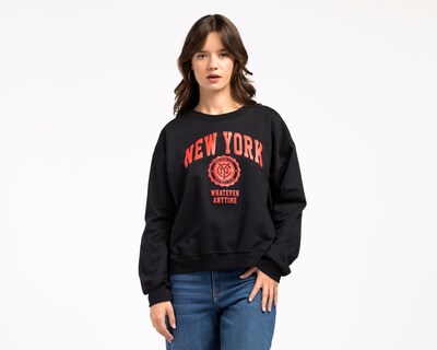 Foto 1 | Foto 1 | Sudadera Estampada Refill para Mujer