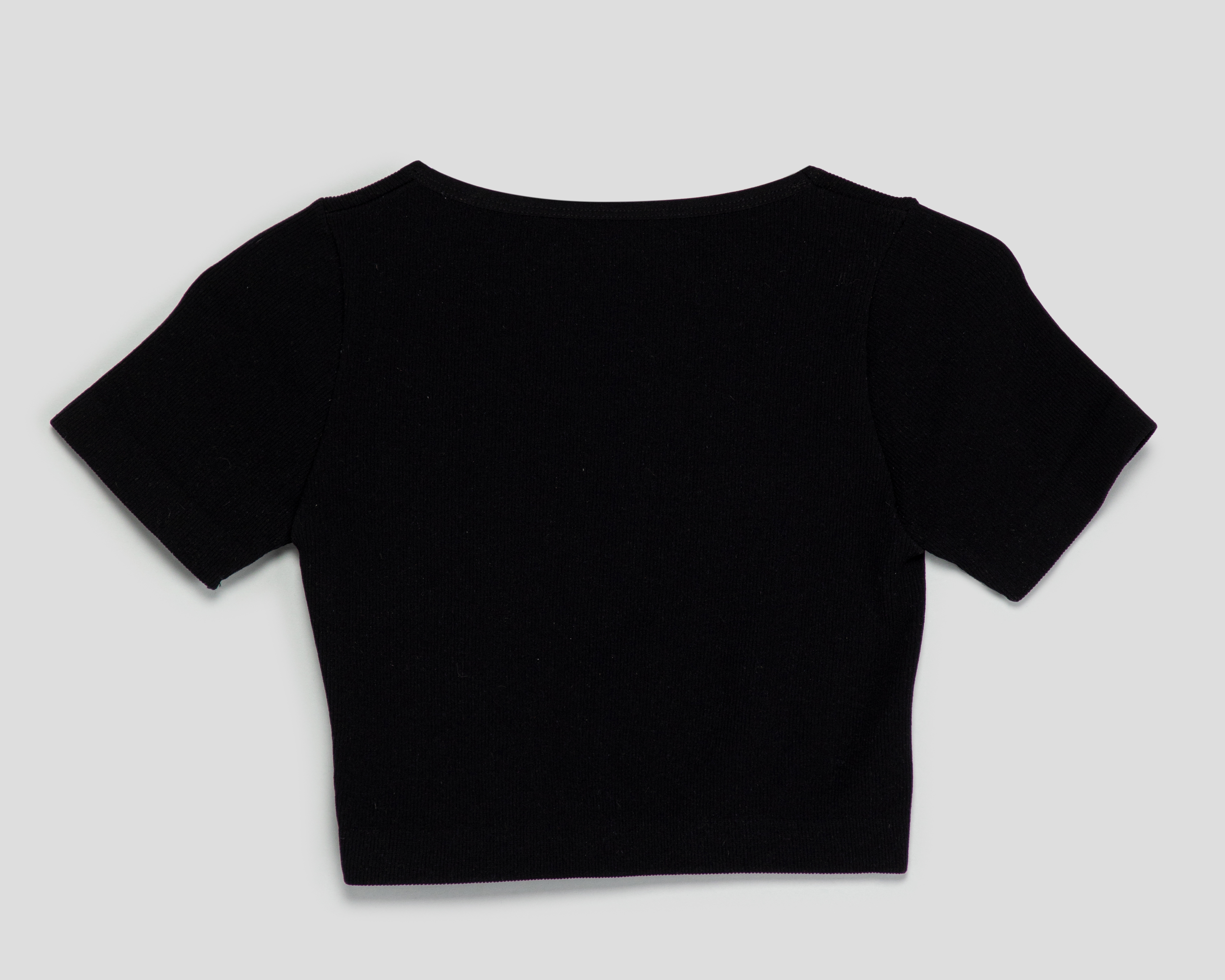 Foto 3 pulgar | Foto 2 | Crop Top Negro Forever 21 para Mujer