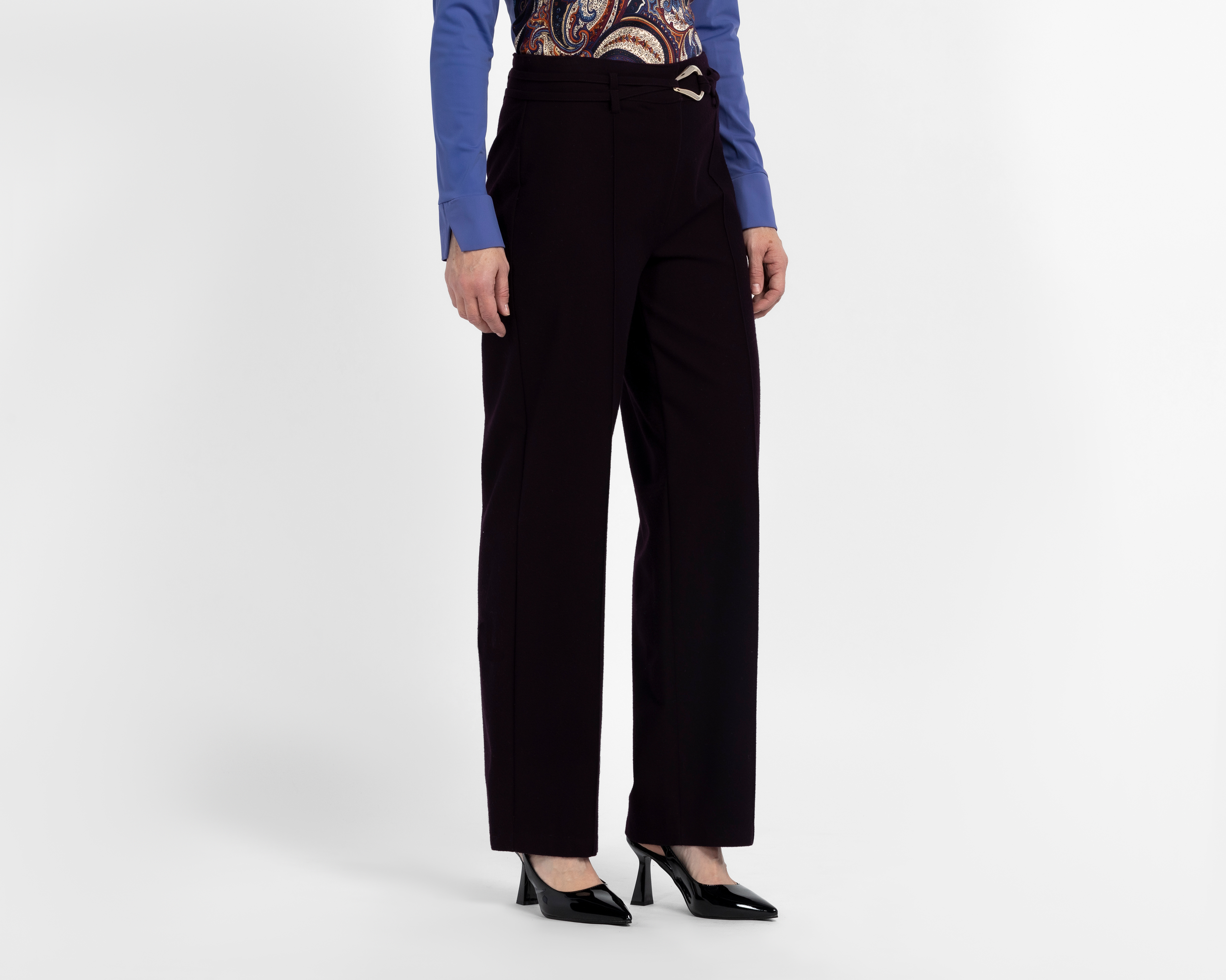 Pantalón de Vestir Alexis con Cinturón para Mujer