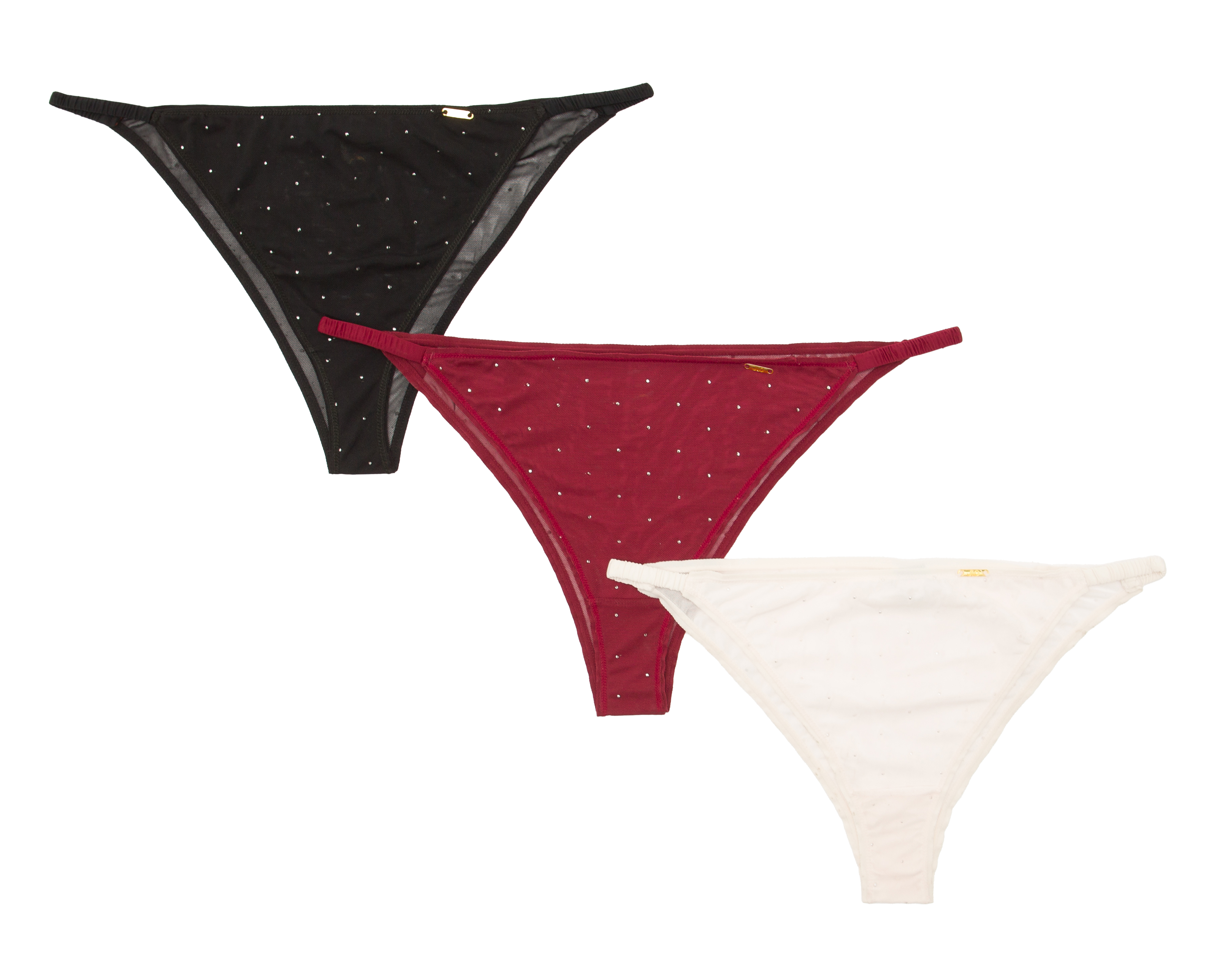 Foto 2 pulgar | Foto 1 | Bikini con Mesh Jennifer Lopez 3 Piezas