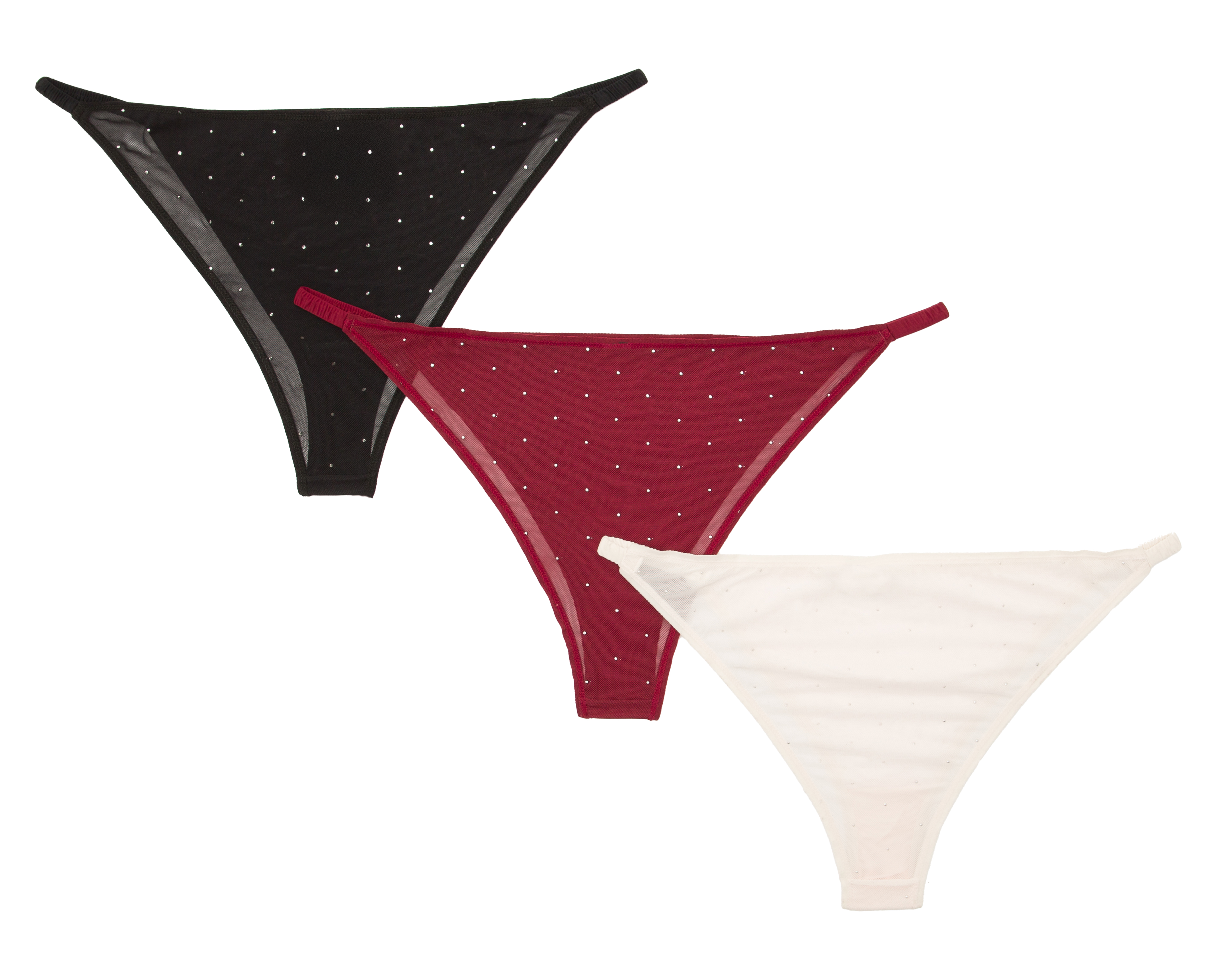 Foto 3 pulgar | Foto 2 | Bikini con Mesh Jennifer Lopez 3 Piezas