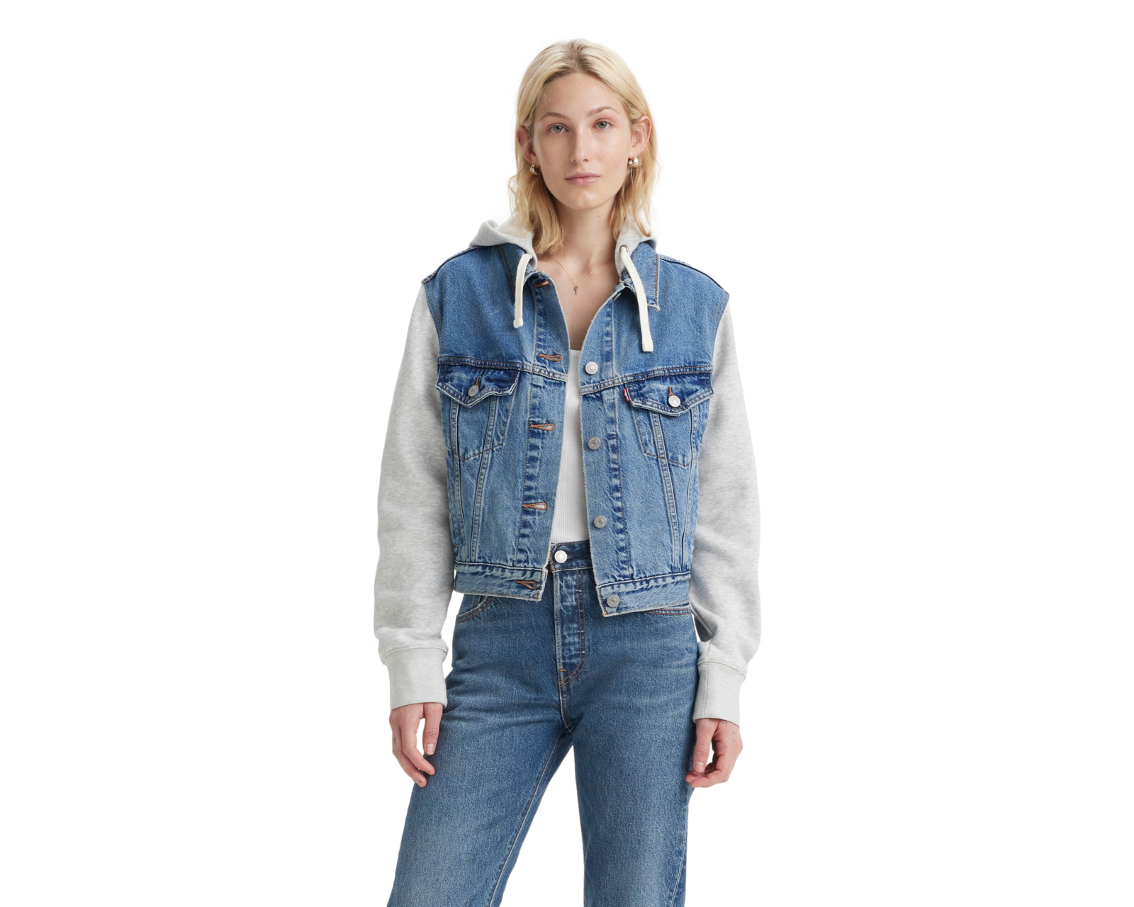 Chamarra de Mezclilla con Capucha Levi's para Mujer