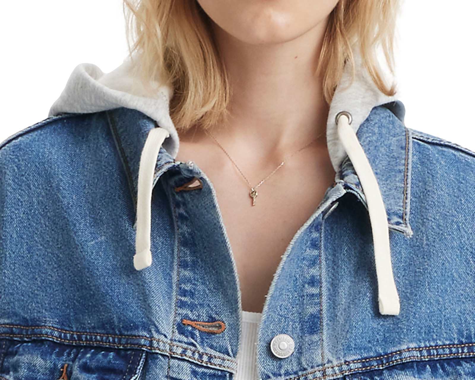 Foto 3 | Foto 3 | Chamarra de Mezclilla con Capucha Levi's para Mujer