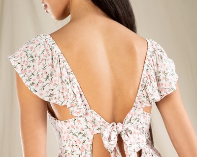 Foto 5 | Foto 5 | Vestido Casual Strona Manga Corta Floral para Mujer