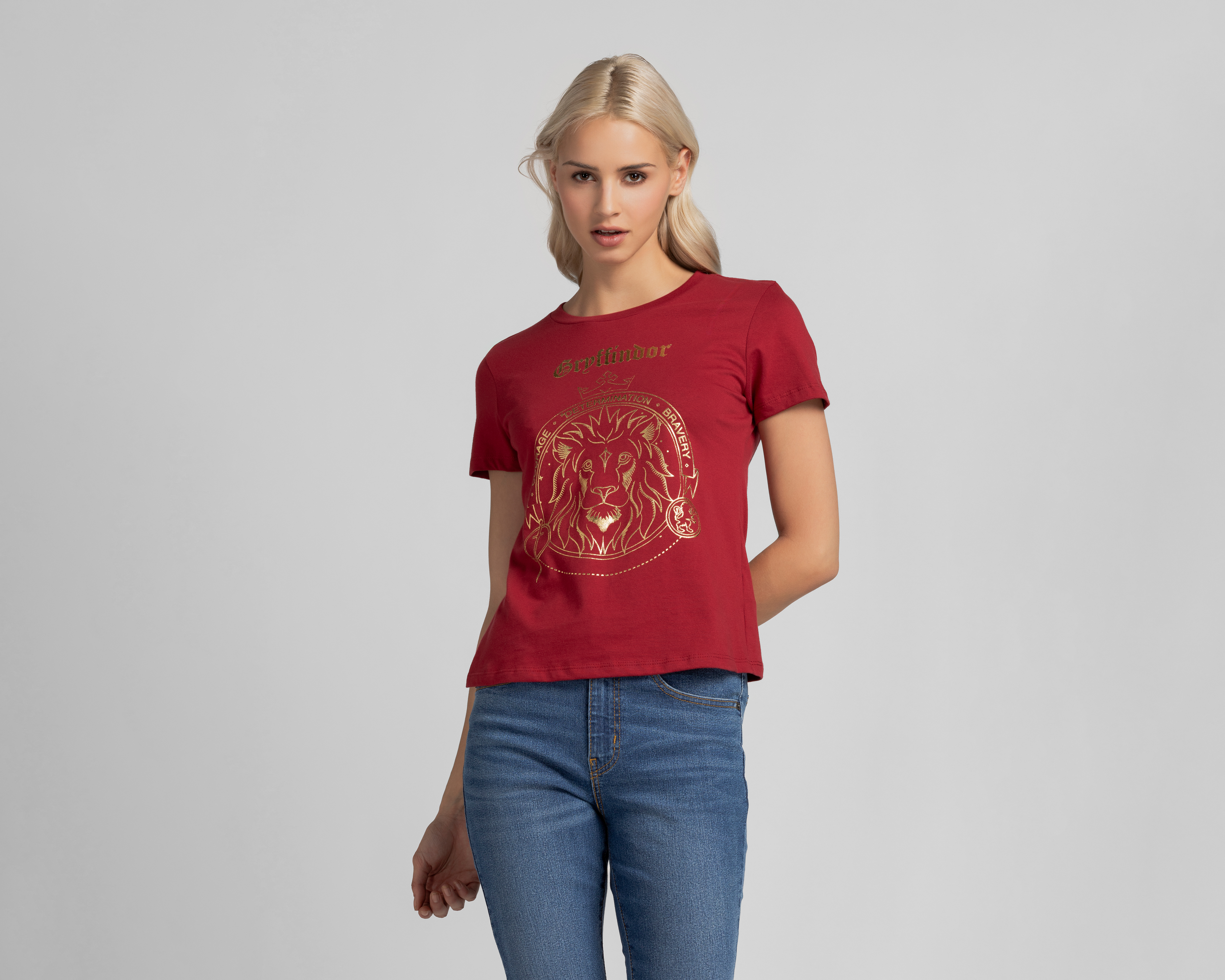 Foto 1 | Foto 1 | Playera Harry Potter Manga Corta para Mujer