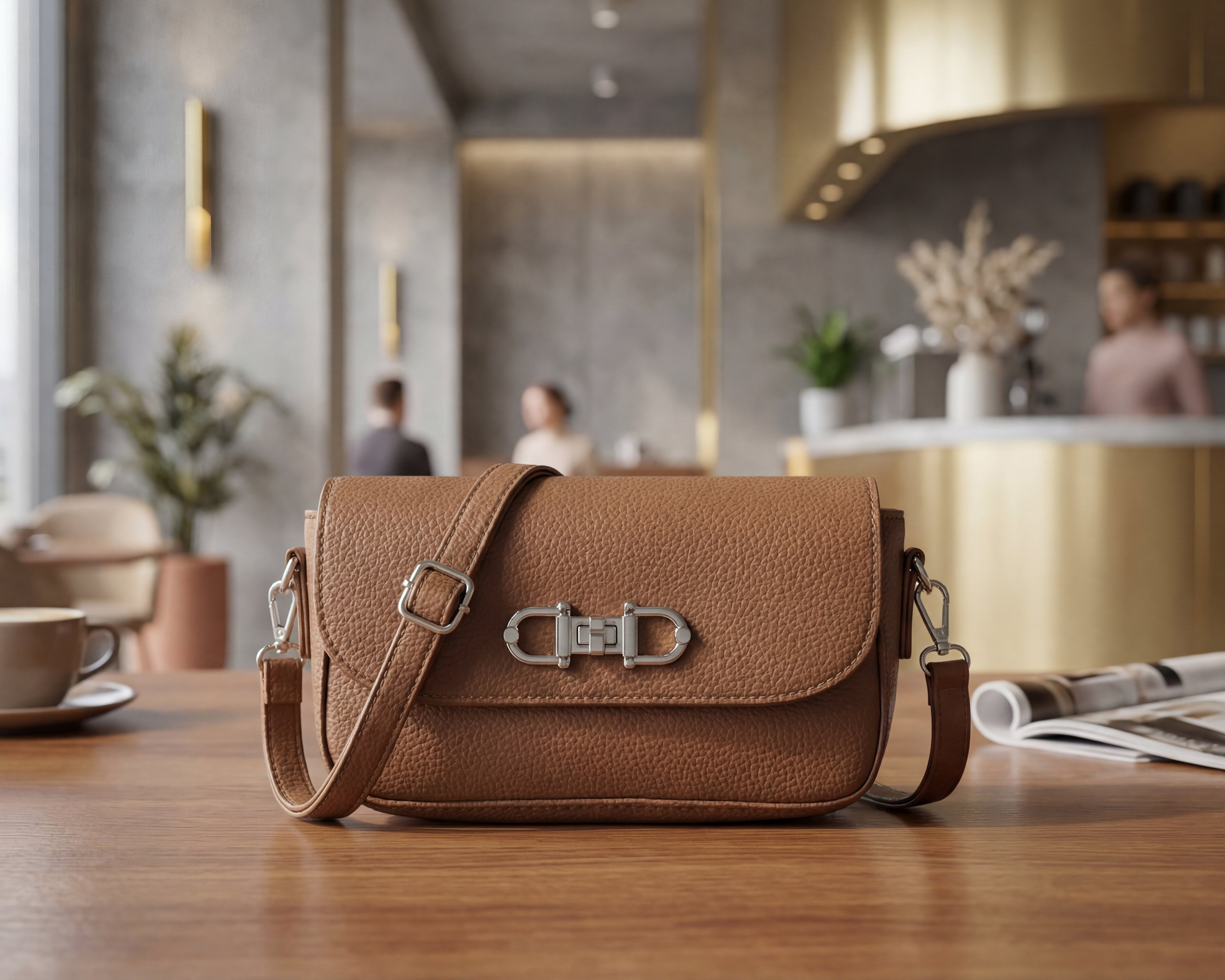 Foto 7 pulgar | Foto 6 | Bolsa Cruzada Refill Café