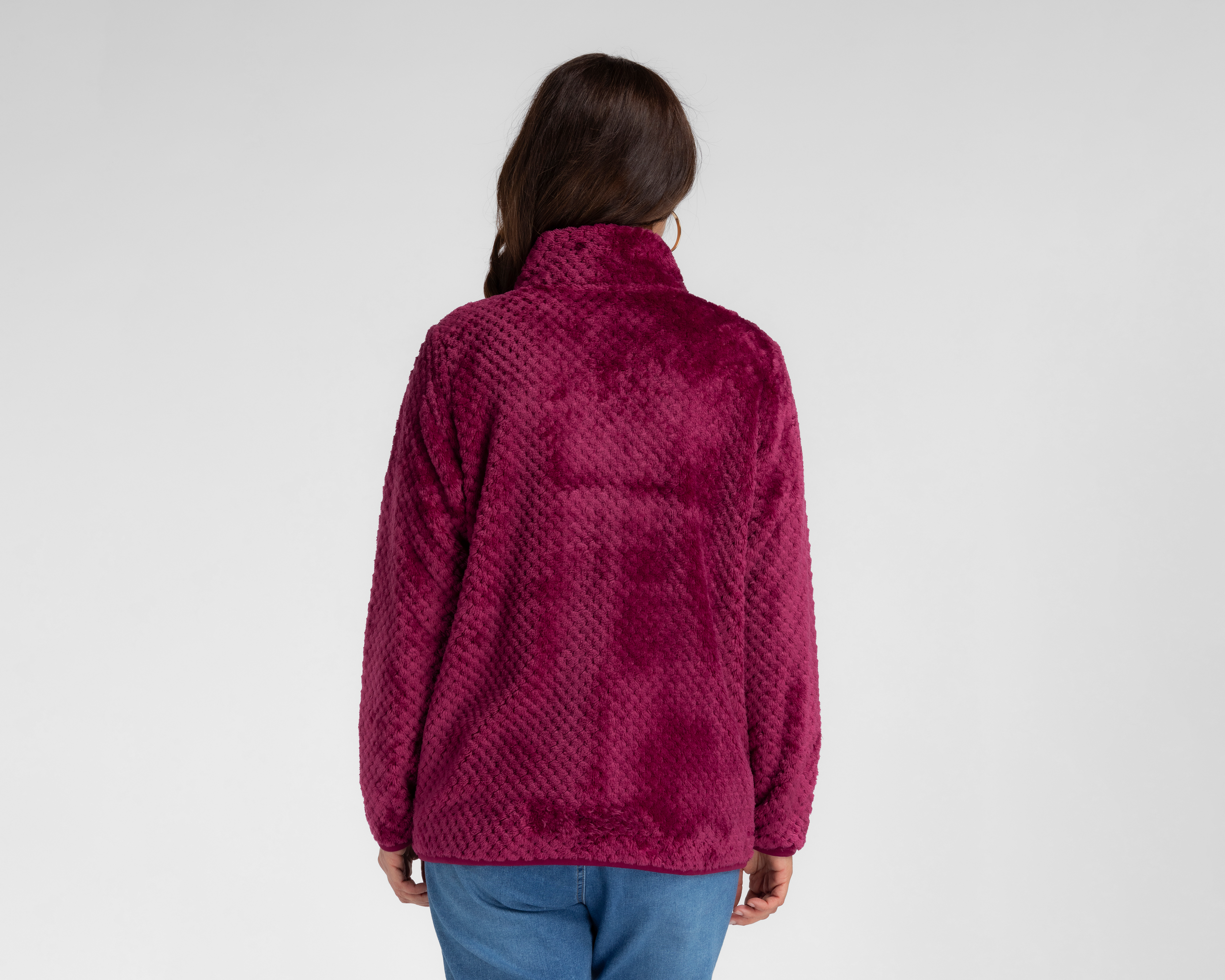 Foto 4 pulgar | Foto 3 | Chamarra Sherpa Lady Sun para Mujer