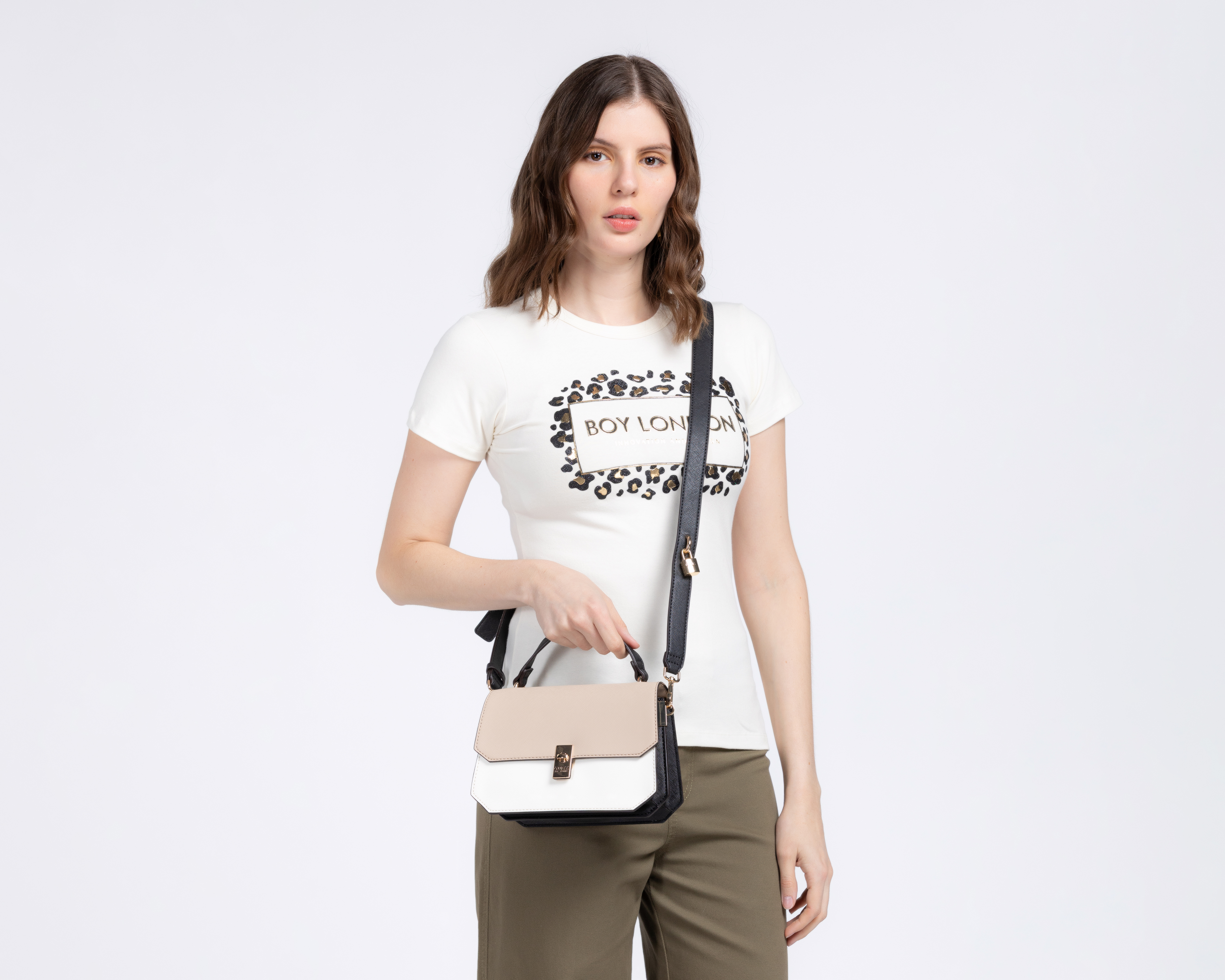 Foto 6 | Foto 6 | Bolsa Cruzada Guess Lowen