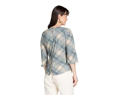 Foto 3 | Foto 3 | Blusa Paloma Manga 3/4 Cuello Redondo