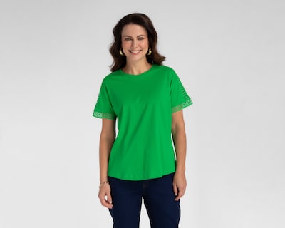 Foto 1 | Foto 1 | Playera Lady Sun Manga Corta para Mujer