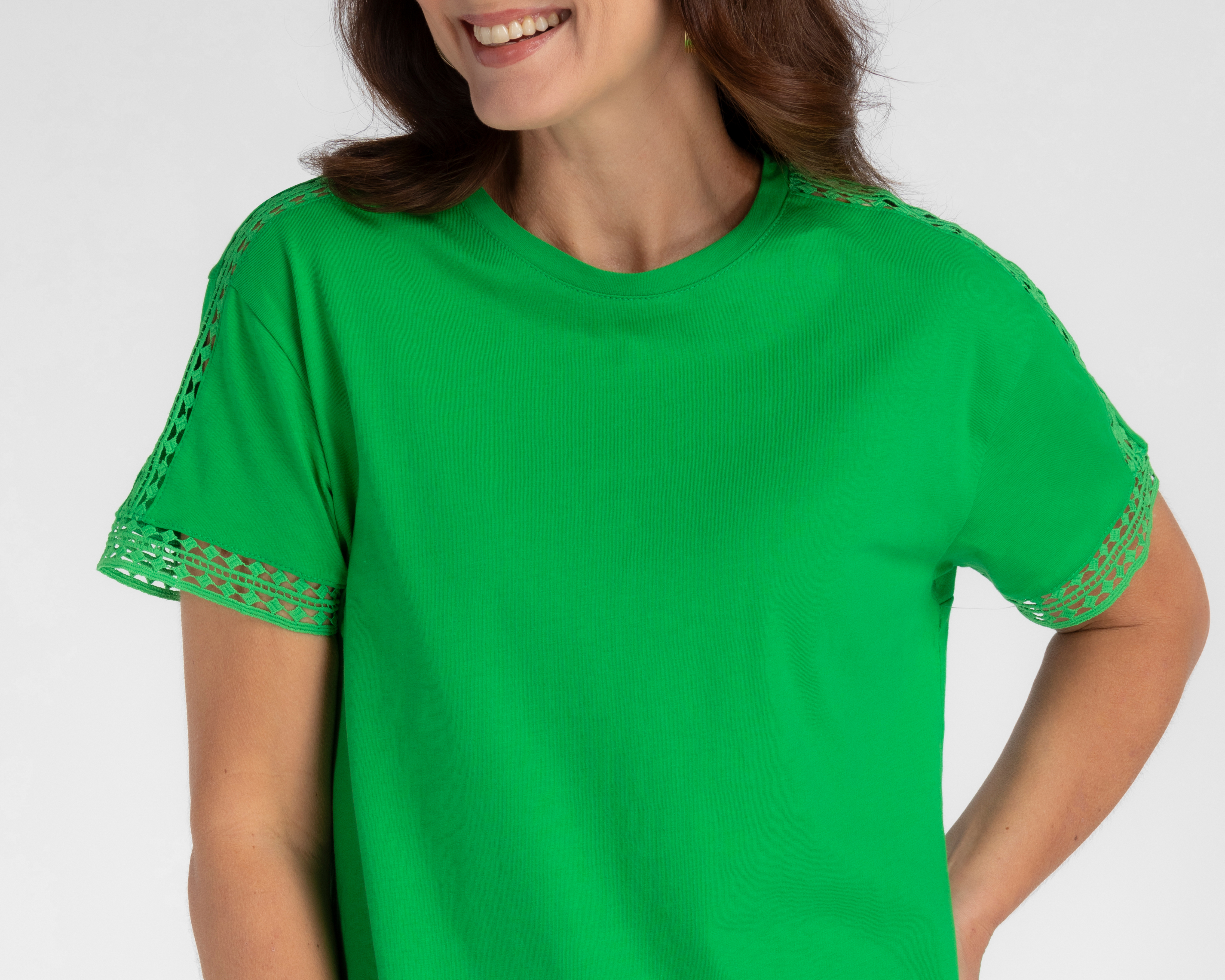 Foto 5 pulgar | Foto 4 | Playera Lady Sun Manga Corta para Mujer