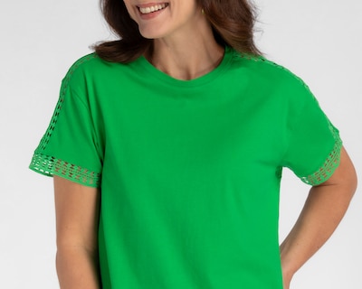 Foto 4 | Foto 4 | Playera Lady Sun Manga Corta para Mujer
