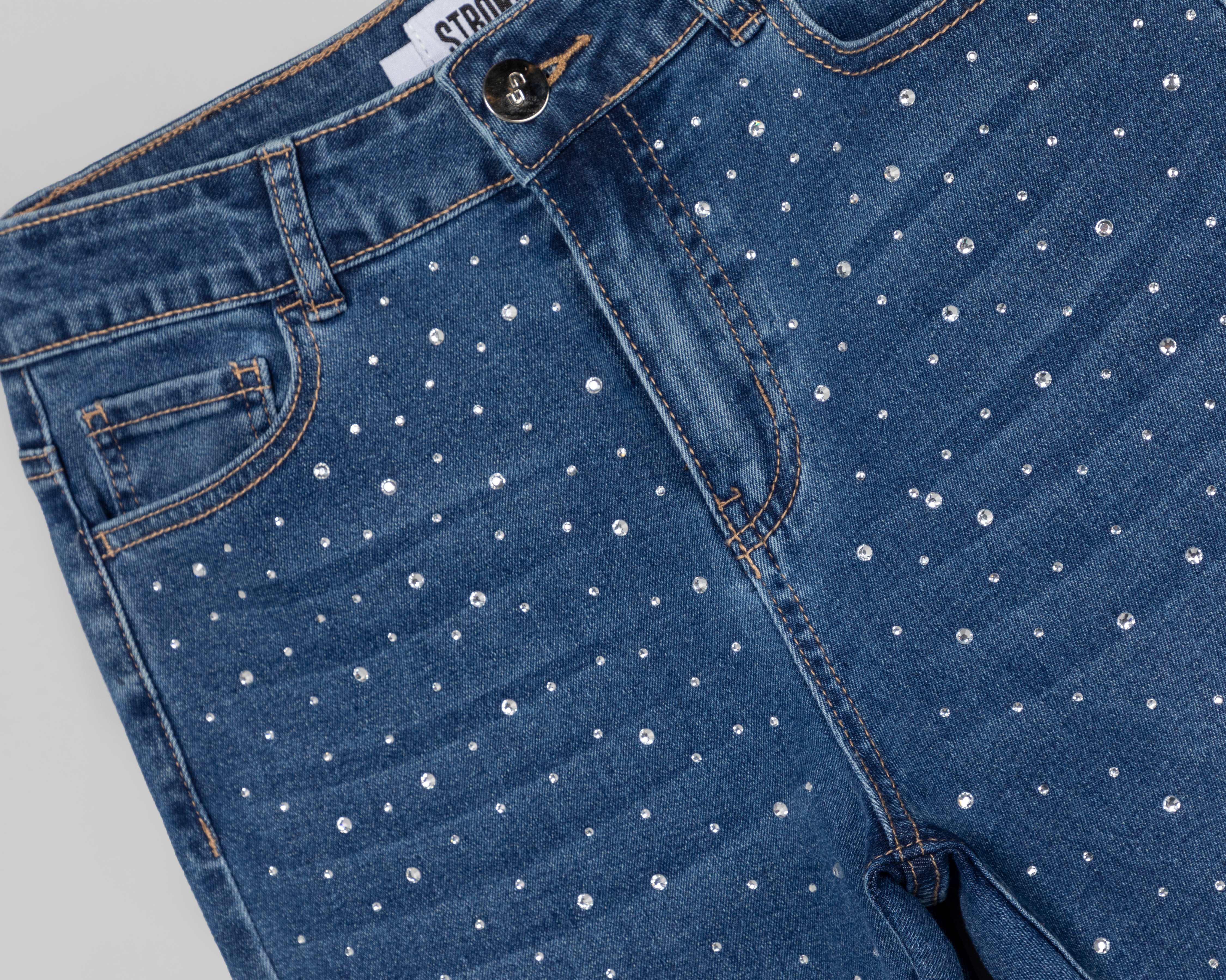 Foto 4 pulgar | Foto 3 | Jeans Skinny Strona para Mujer