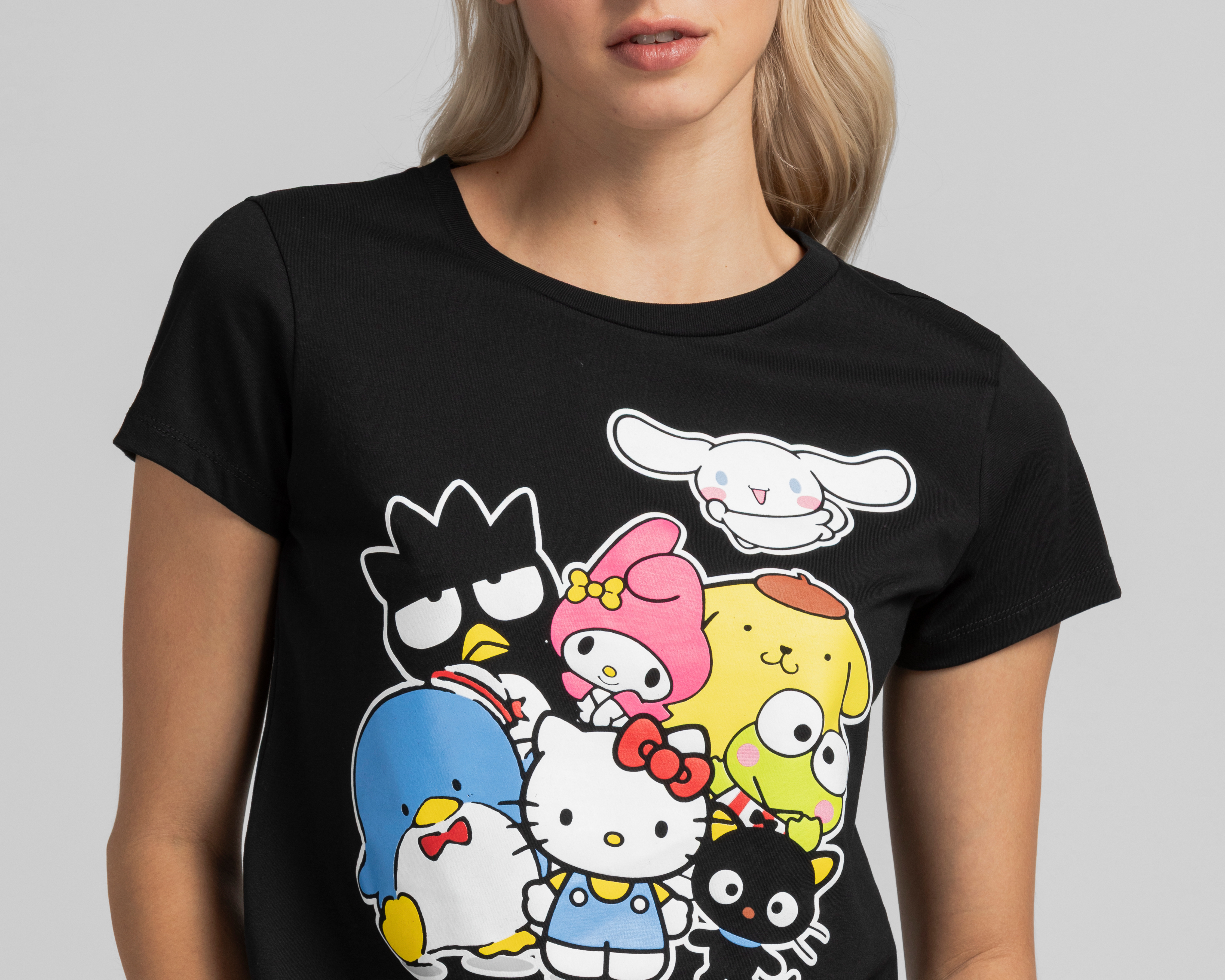 Foto 4 pulgar | Foto 3 | Playera Hello Kitty de Algodón para Mujer