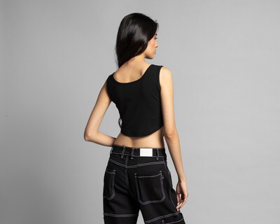 Foto 3 | Foto 3 | Playera Strona sin Mangas para Mujer